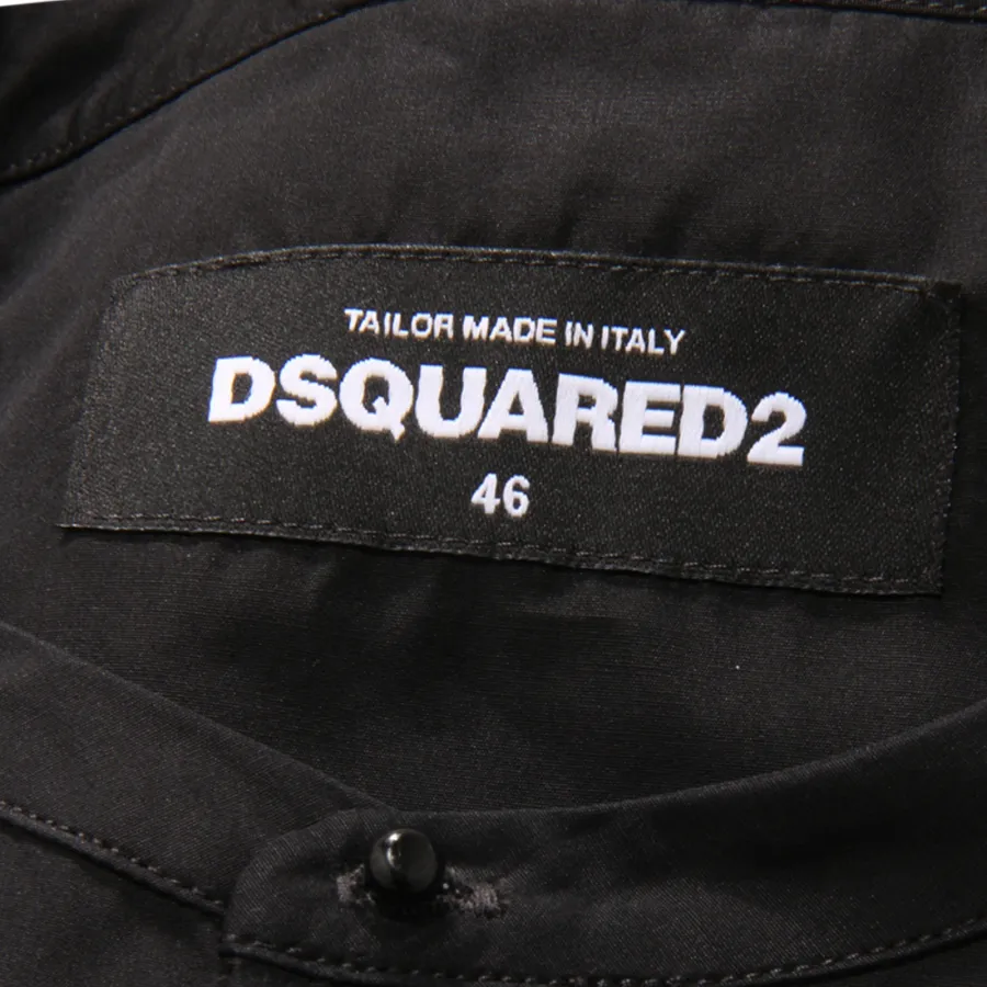 1934AT camicia uomo DSQUARED2 man sleeveless shirt black