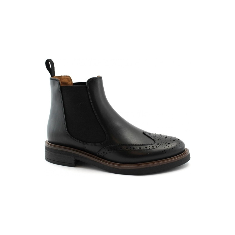 9626 Stivaletto Donna Beatles Inglese Fondo Gomma Frau