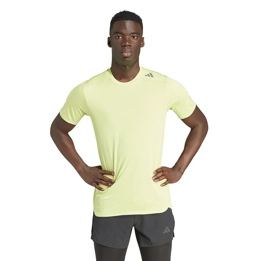 ADIDAS Maglietta Palestra Train Lime Uomo