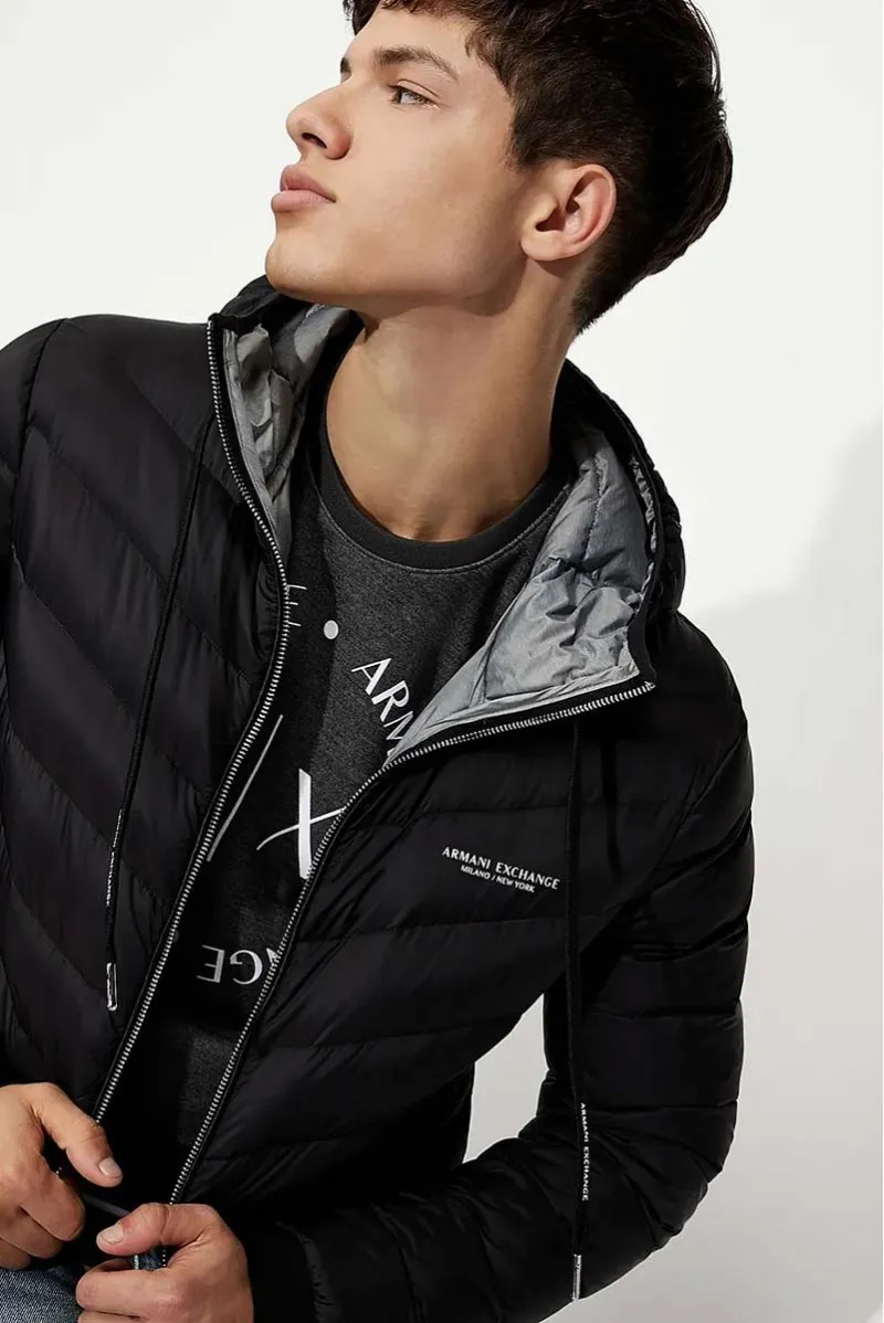 ARMANI EXCHANGE GIUBBOTTO PIUMINO CORTO CASUAL