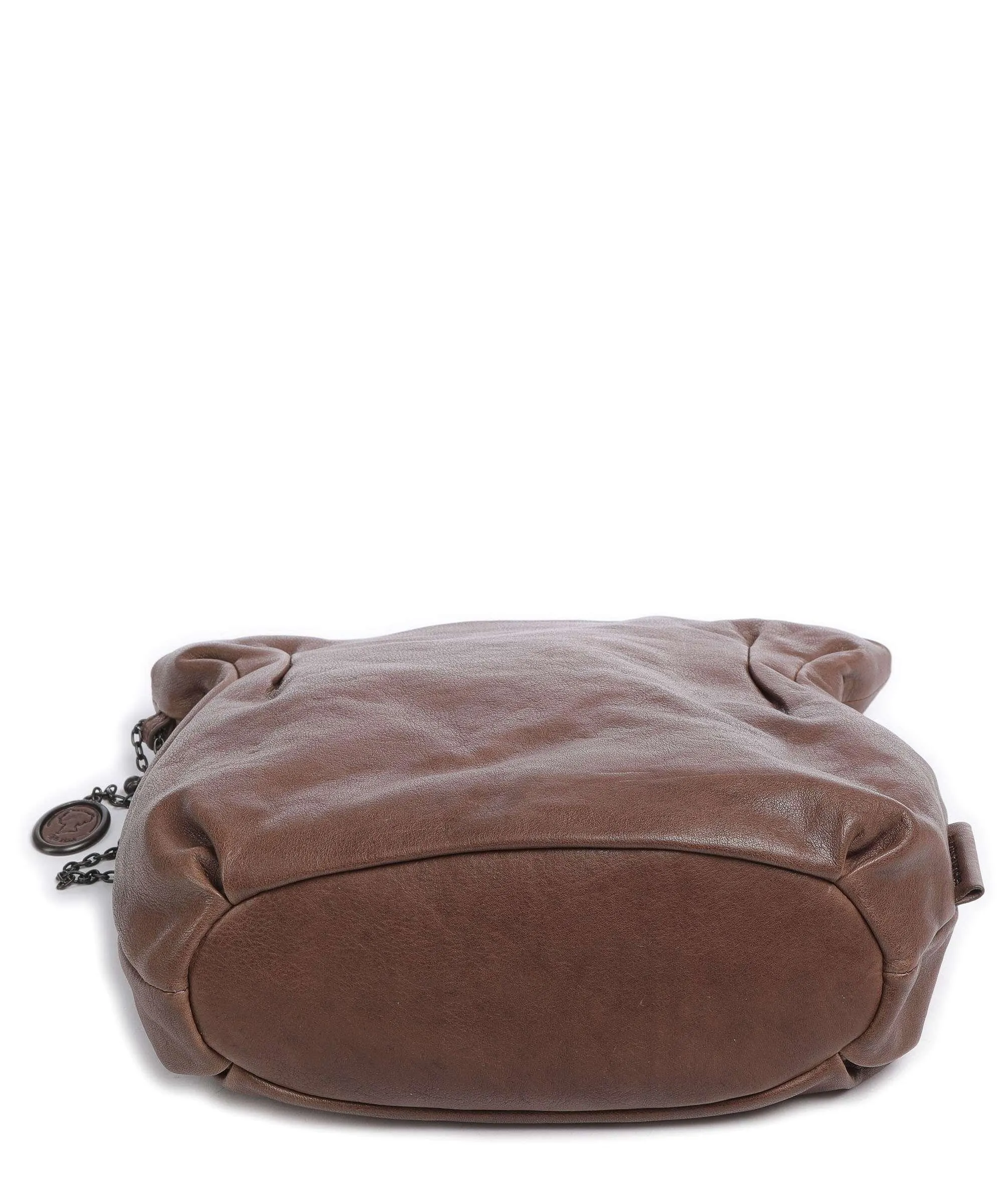  Aunts & Uncles Coffee Klatsch Robin Borsa a tracolla pelle a grana fine marrone scuro  