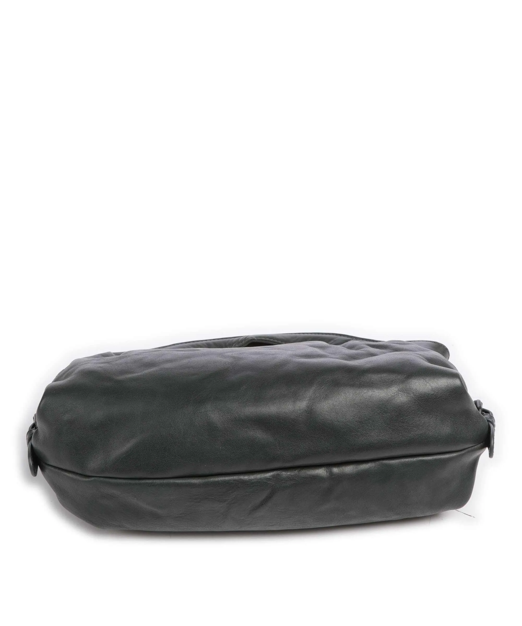  Aunts & Uncles Grandma's Luxury Club Mrs. Macaron Borsa a mano pelle di vacchetta finemente grana verde scuro  