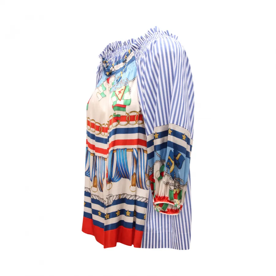 CAMICIA BLUSA DONNA CLIPS MORE WOMAN SHIRT 
