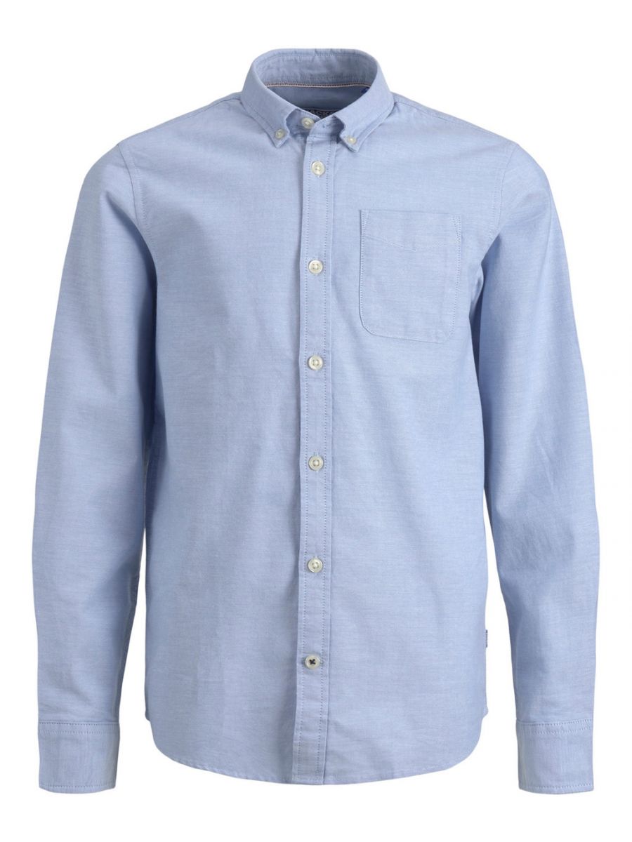 CAMICIE Ragazzo JACK&JONES 12183229 JJEOXFORD SHIRT CASHMERE BLUE