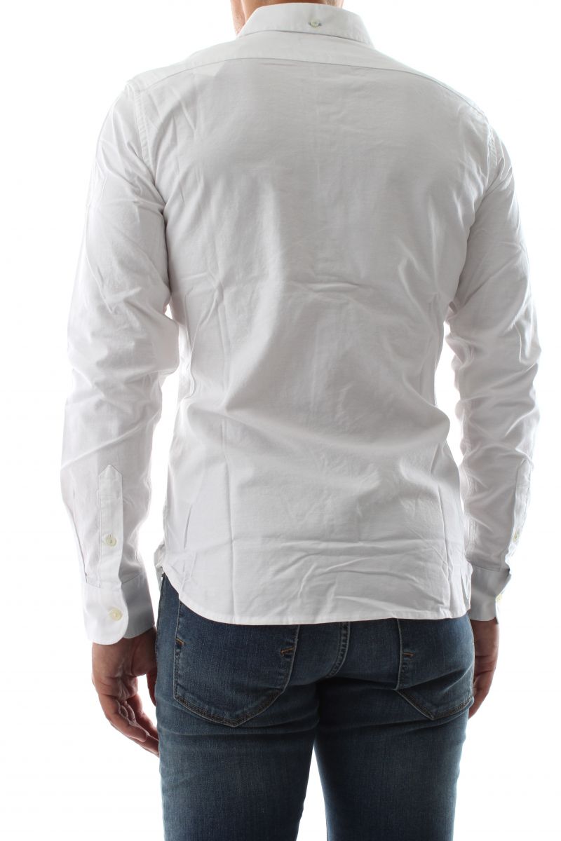 CAMICIE Uomo DOCKERS 29599 OXFORD BUTTON-UP 0005 WHITE PAPER