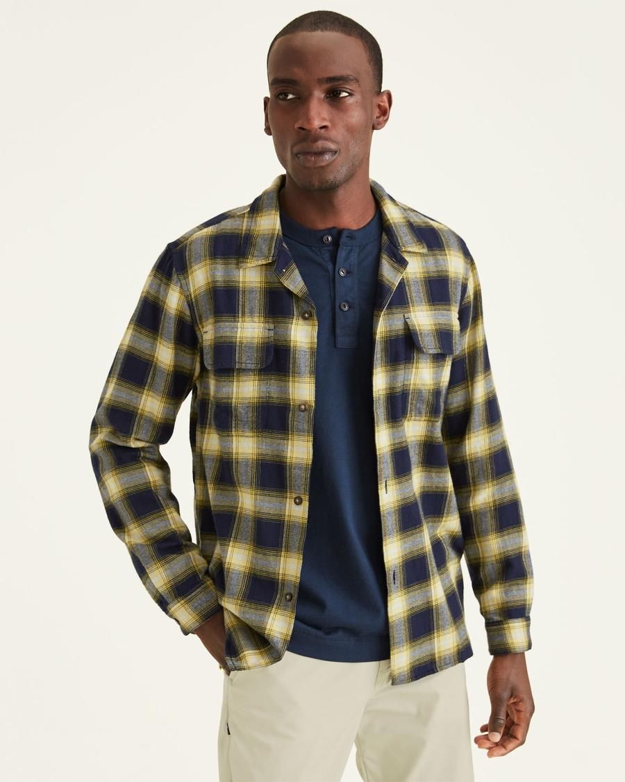 CAMICIE Uomo DOCKERS A0875 0001 CAMP SHIRT PEMBROKE