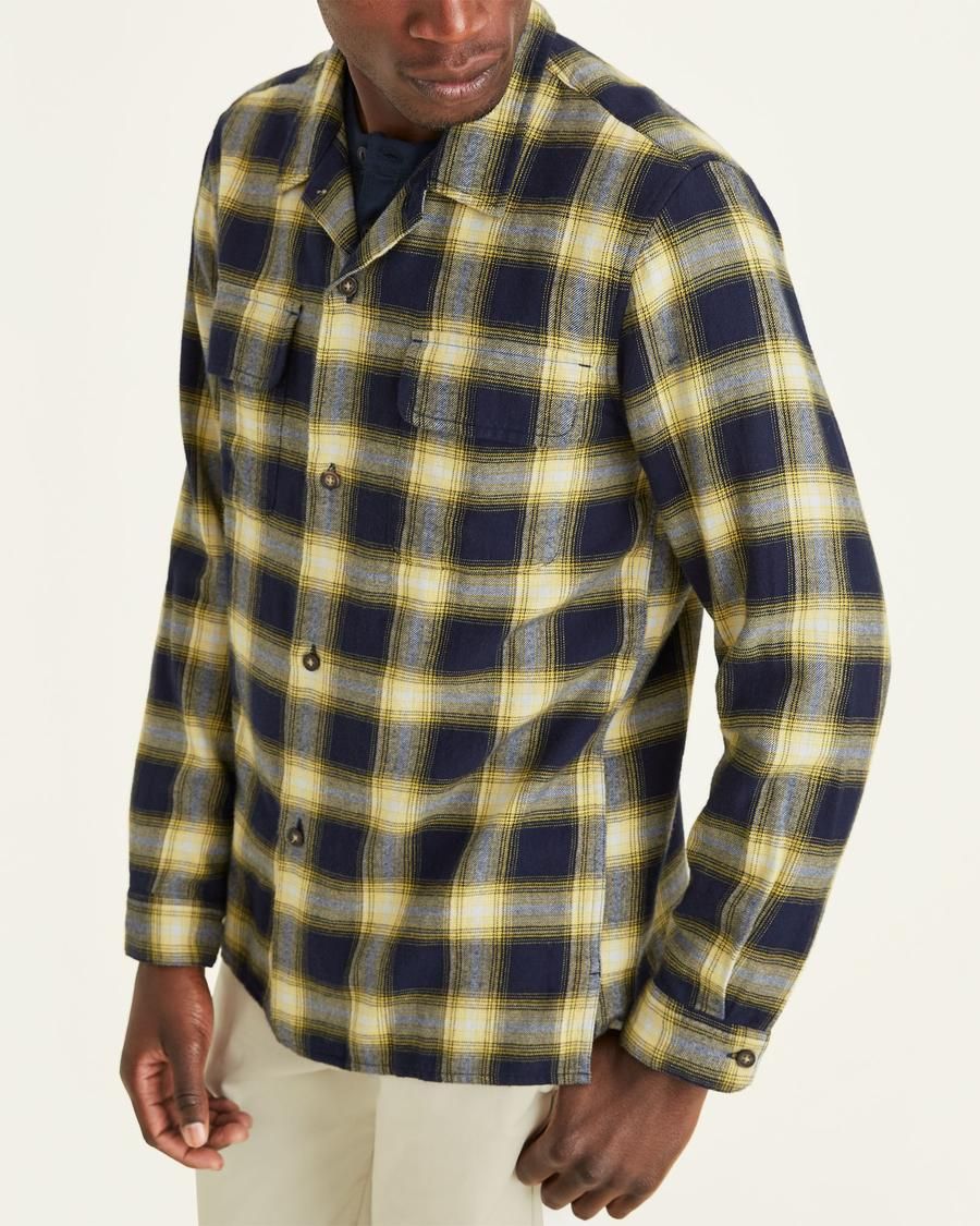 CAMICIE Uomo DOCKERS A0875 0001 CAMP SHIRT PEMBROKE