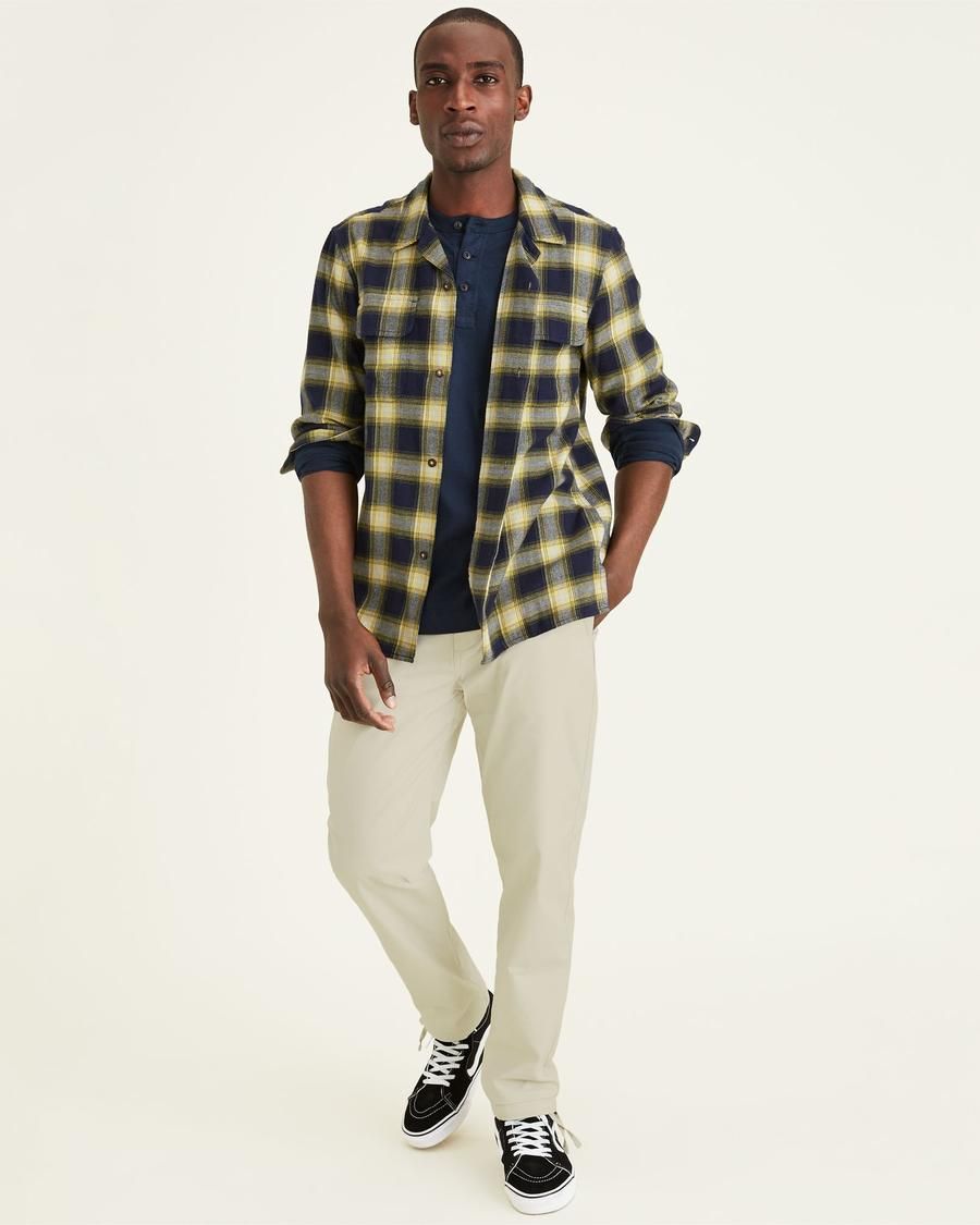CAMICIE Uomo DOCKERS A0875 0001 CAMP SHIRT PEMBROKE