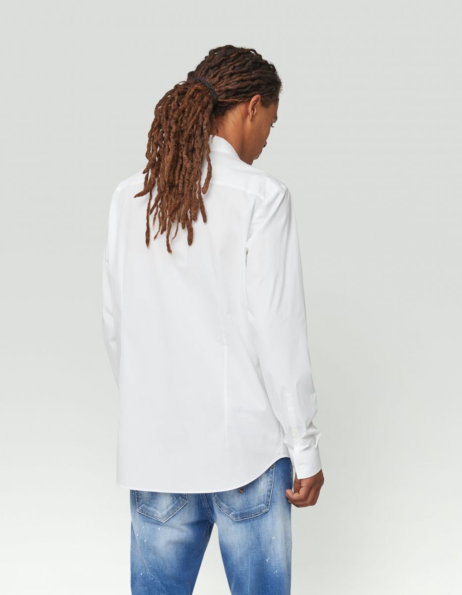 CAMICIE Uomo DONDUP UC306S PS0012 000 WHITE