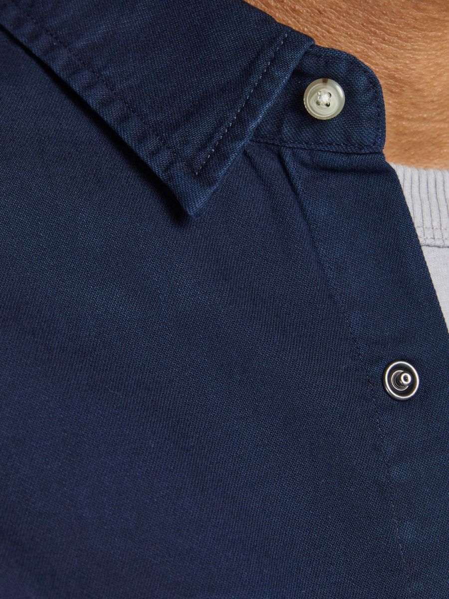 CAMICIE Uomo JACK&JONES 12138115 SHERIDAN DARK NAVY