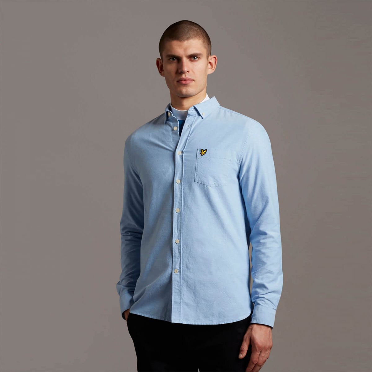 CAMICIE Uomo LYLE & SCOTT 1874 LW1302VOG OXFORD SHIRT X41 RIVIERA
