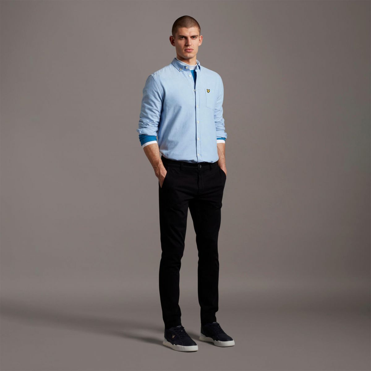 CAMICIE Uomo LYLE & SCOTT 1874 LW1302VOG OXFORD SHIRT X41 RIVIERA