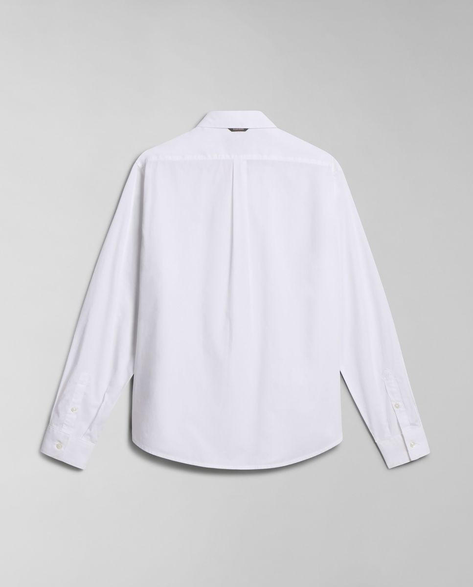 CAMICIE Uomo NAPAPIJRI G-GRAIE NP0A4H1E 002 WHITE