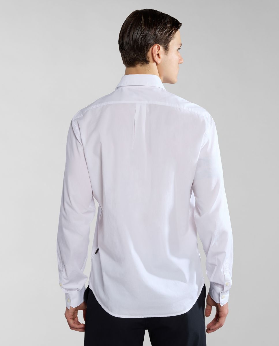 CAMICIE Uomo NAPAPIJRI G-GRAIE NP0A4H1E 002 WHITE