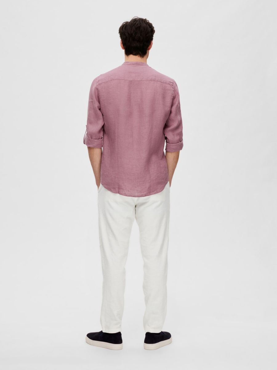 CAMICIE Uomo SELECTED 16088372 REGKYLIAN WISTFUL MAUVE