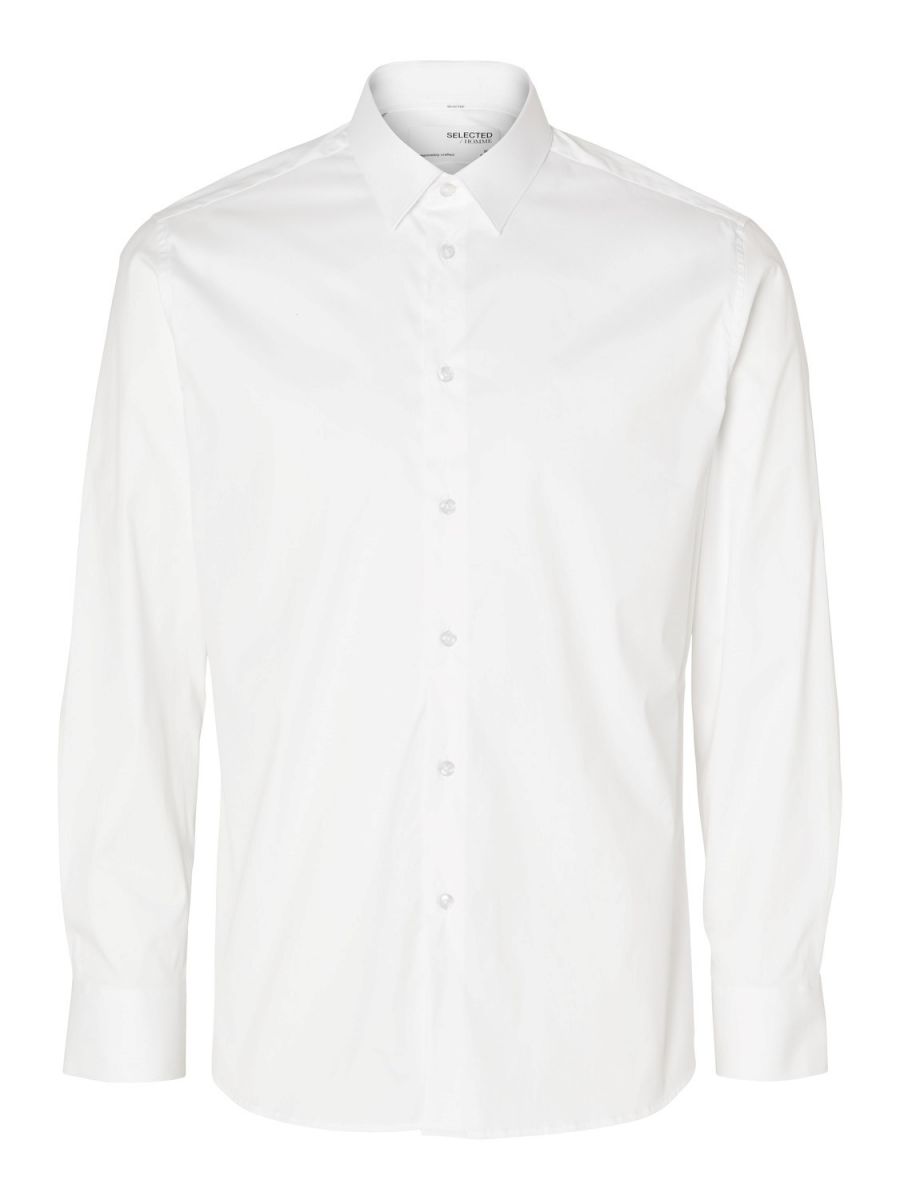 CAMICIE Uomo SELECTED 16090210 SLIMTRAVEL BRIGHT WHITE