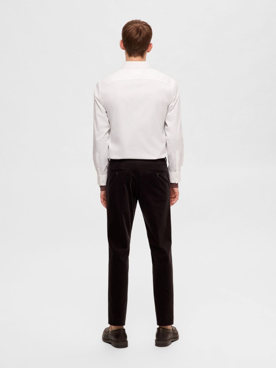 CAMICIE Uomo SELECTED 16090210 SLIMTRAVEL BRIGHT WHITE
