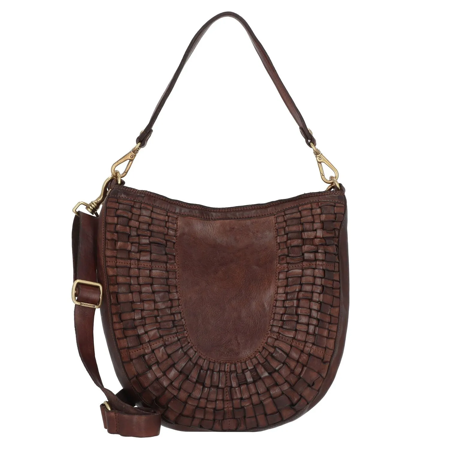Campomaggi Borsa a tracolla in pelle 31 cm