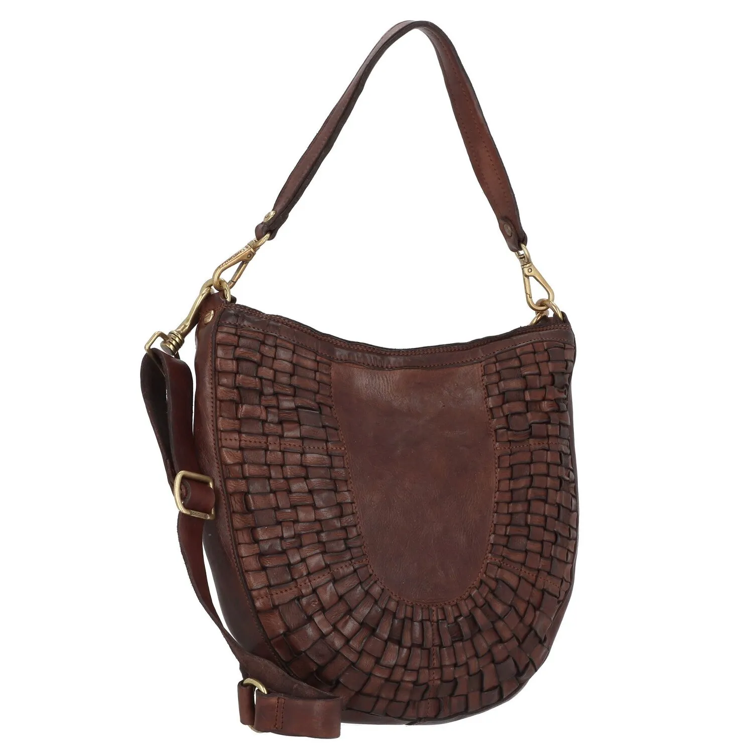 Campomaggi Borsa a tracolla in pelle 31 cm