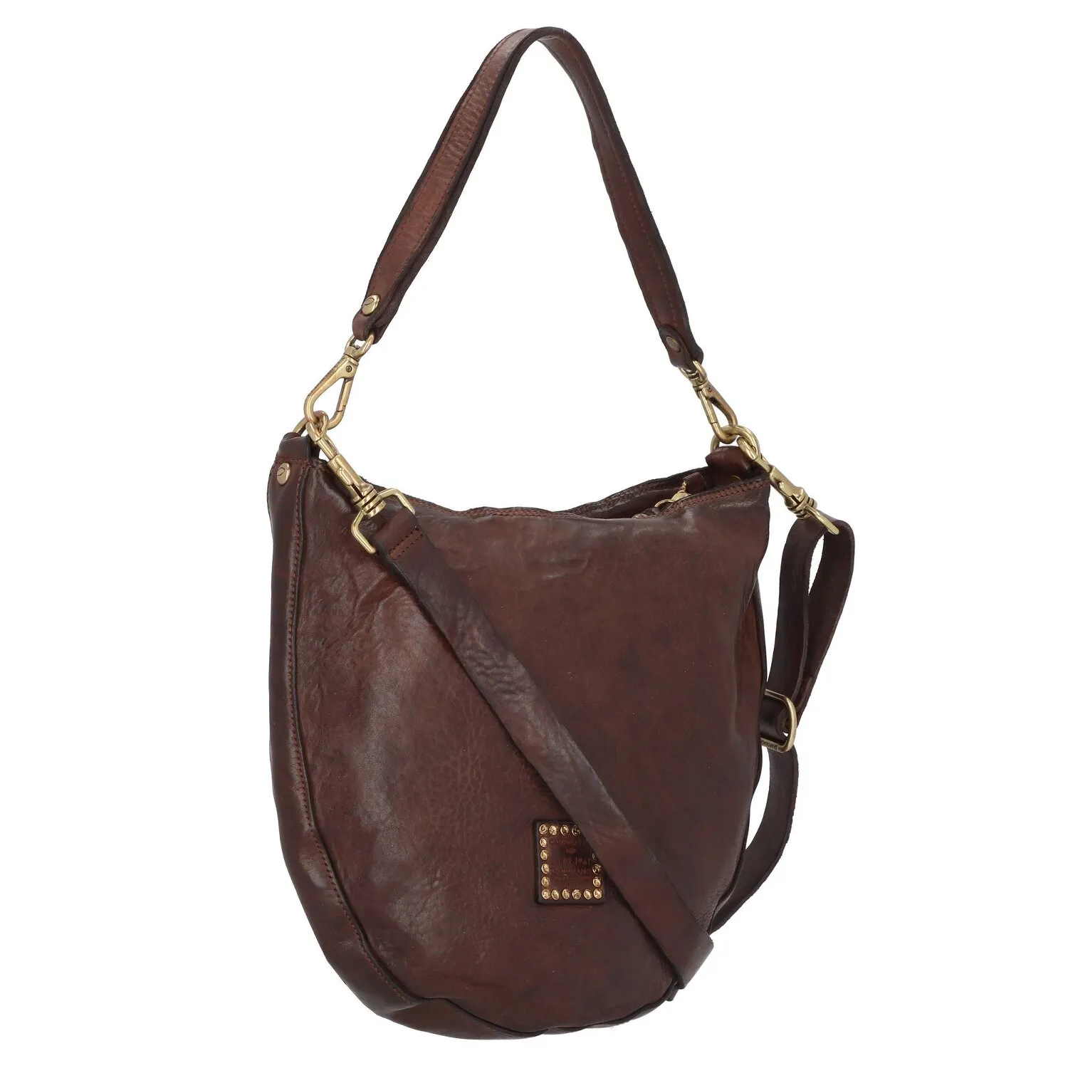 Campomaggi Borsa a tracolla in pelle 31 cm