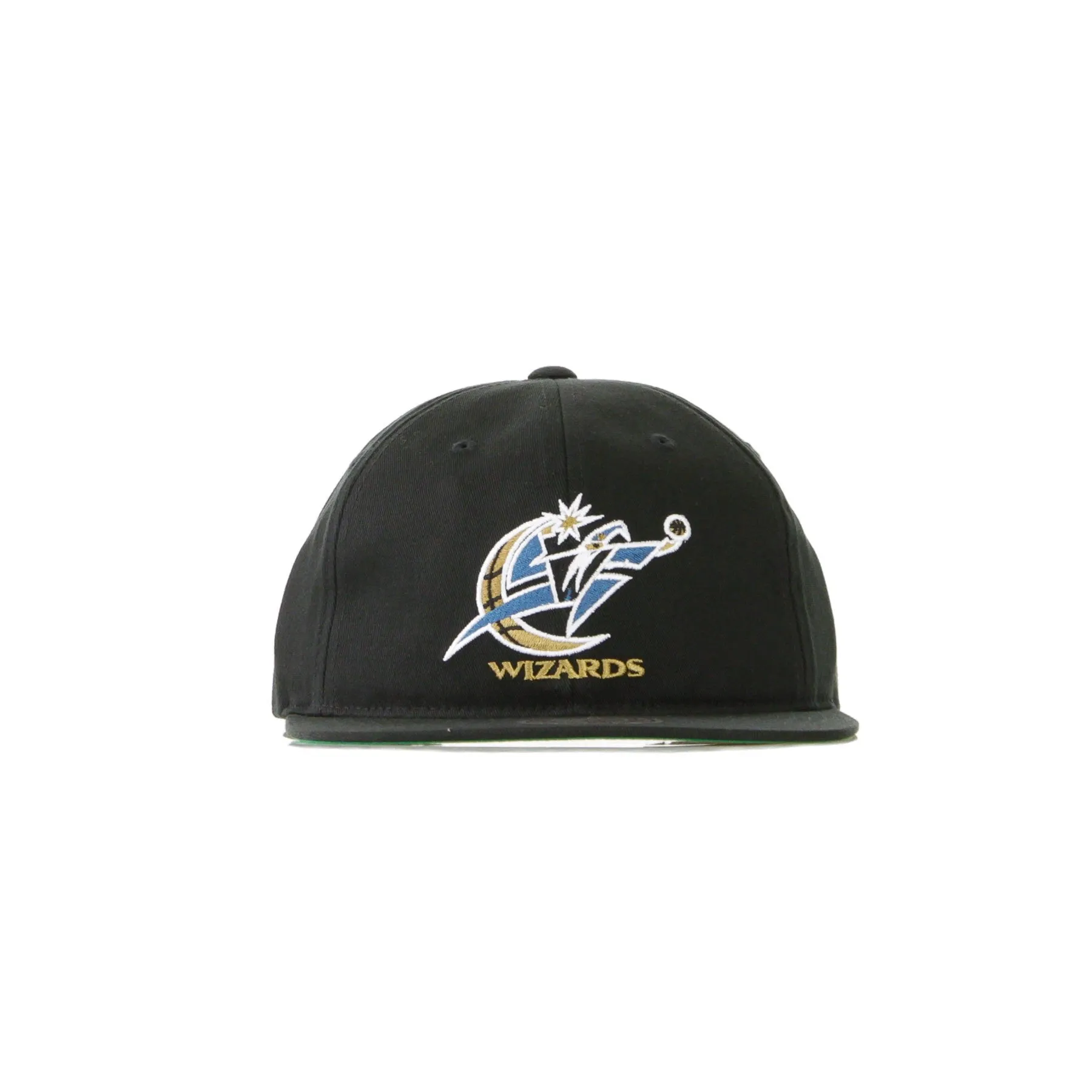 Cappellino Visiera Piatta Uomo Nba Team Logo Deadstock Throwback Snapback Waswiz Black/original Team Colors