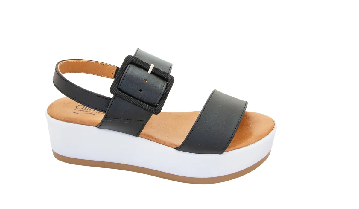 Clia Walk  ---------    ------------Cliawalk Scarpe Sandali Donna TRENDY-17 PE21