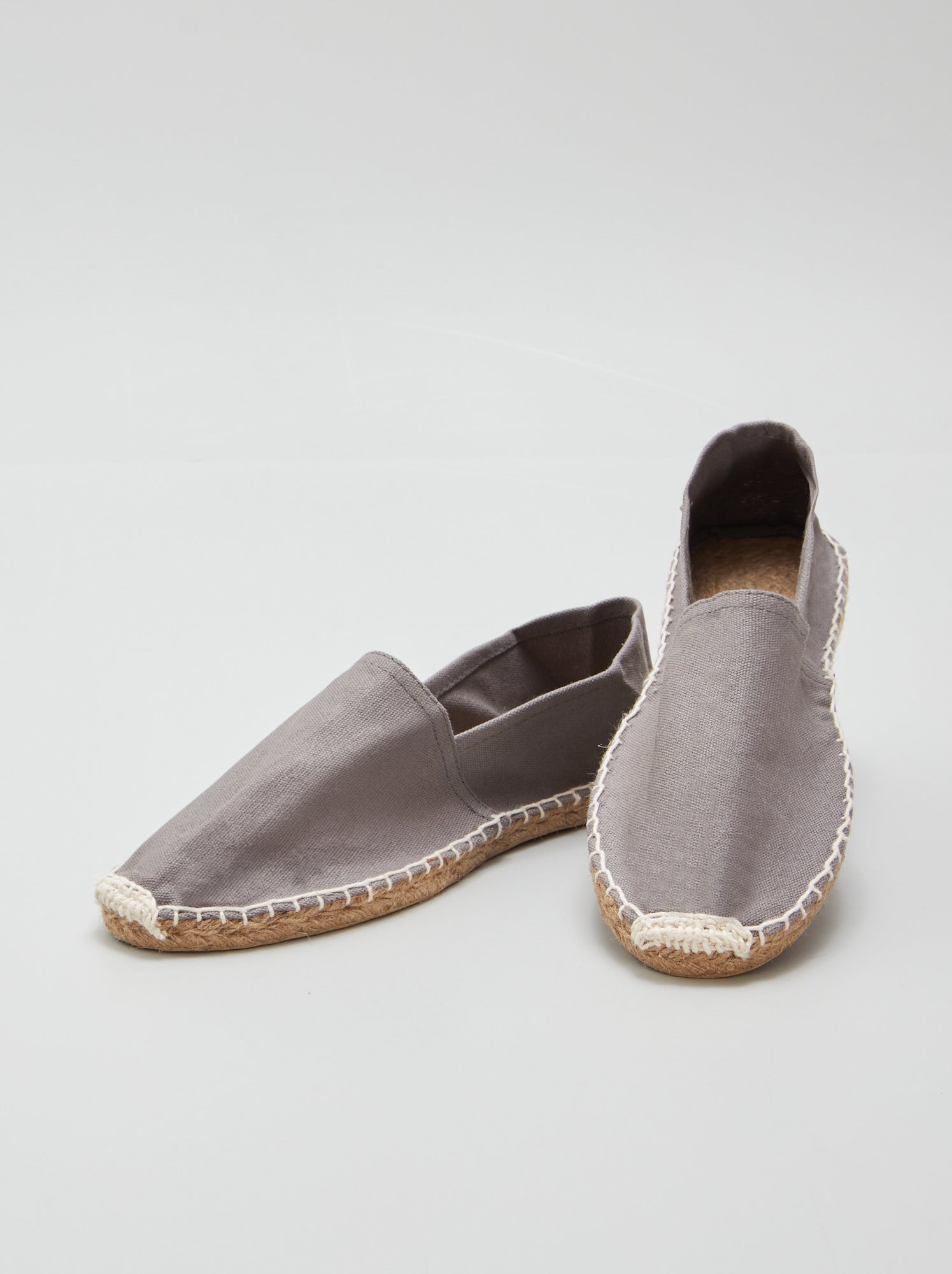 Espadrillas in tela - GRIGIO