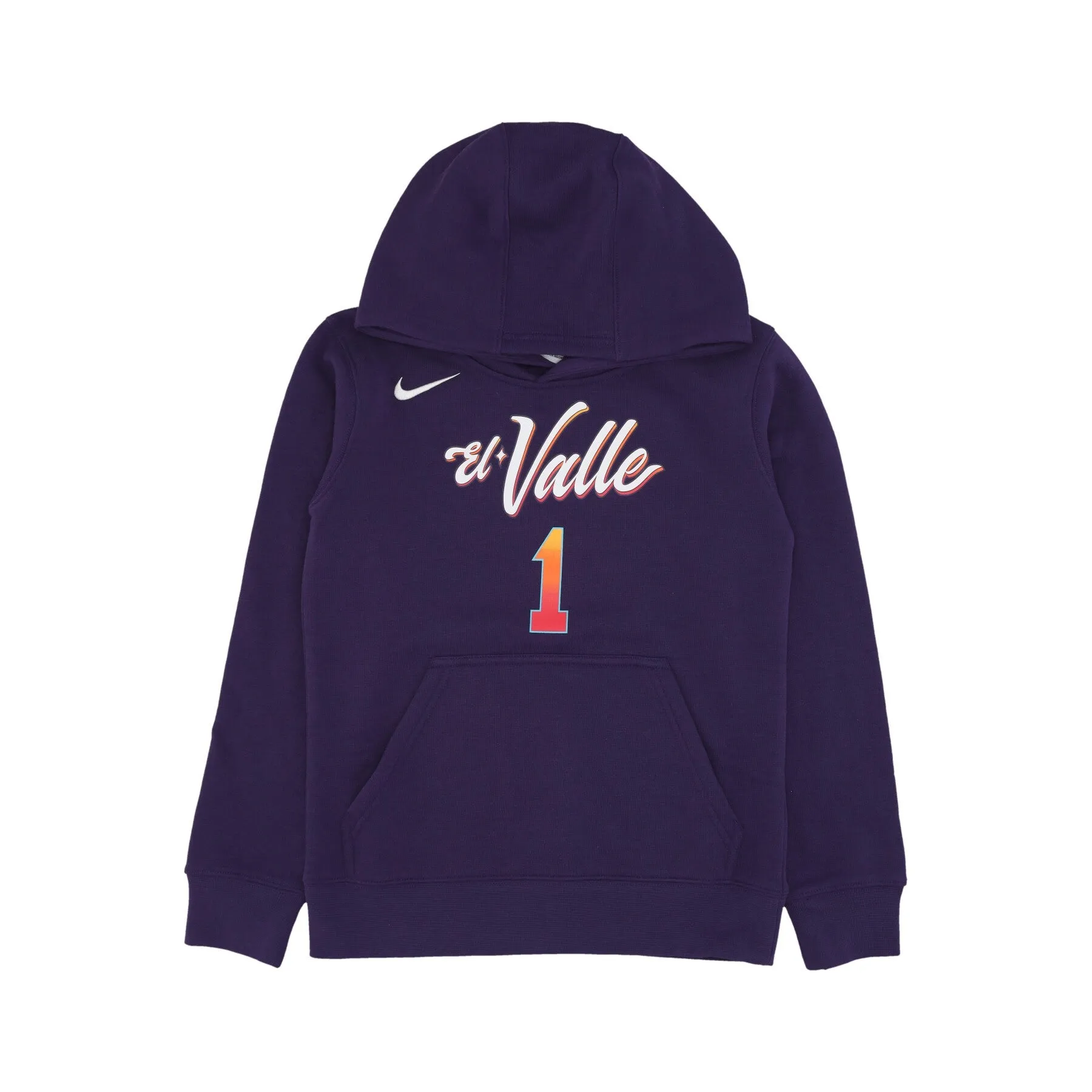 Felpa Cappuccio Ragazzo Nba Club Hoodie Po Ce No 1 Devin Booker Phosun Original Team Colors