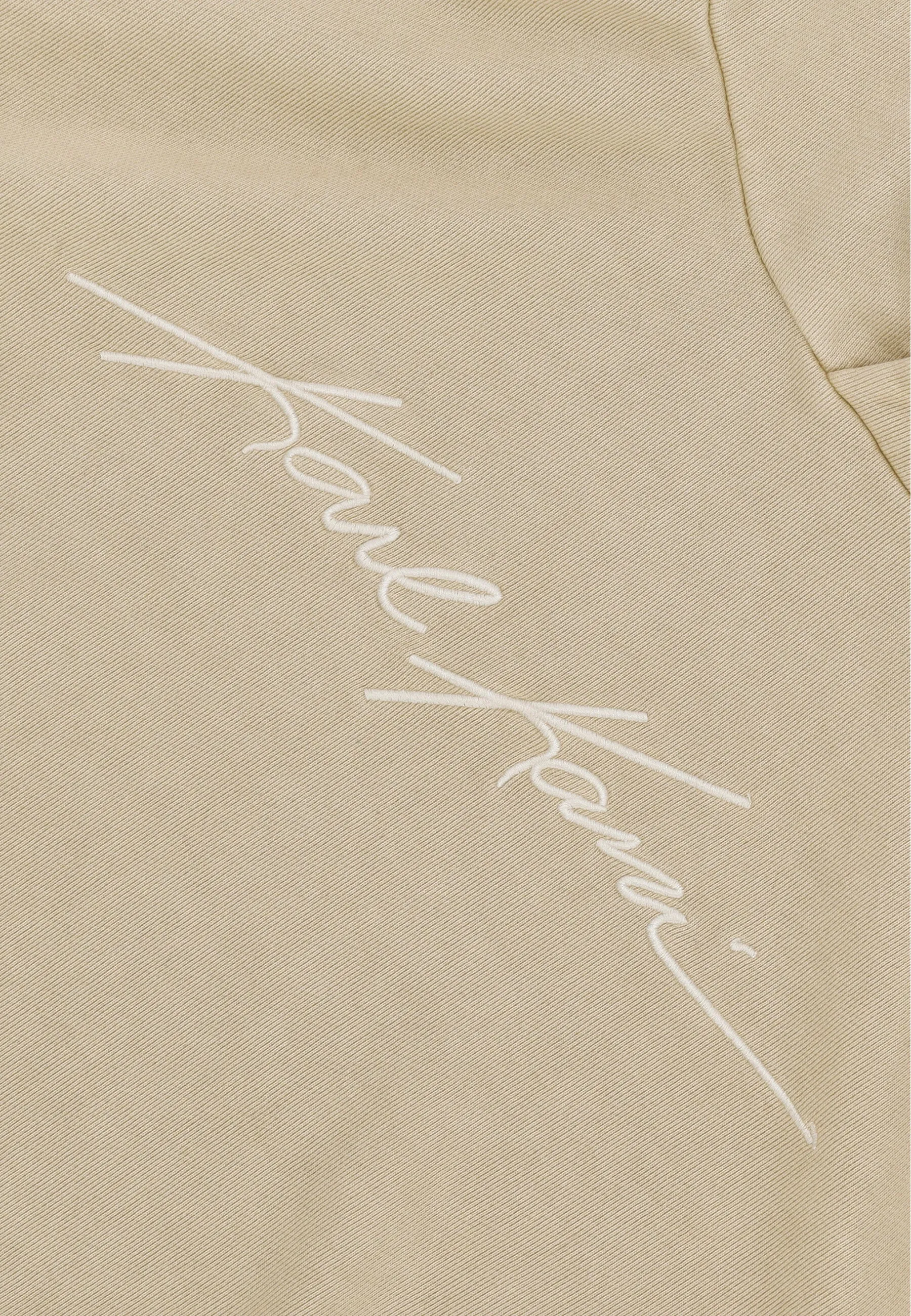 Felpa Cappuccio Uomo Autograph Heavy Os Hoodie Sand