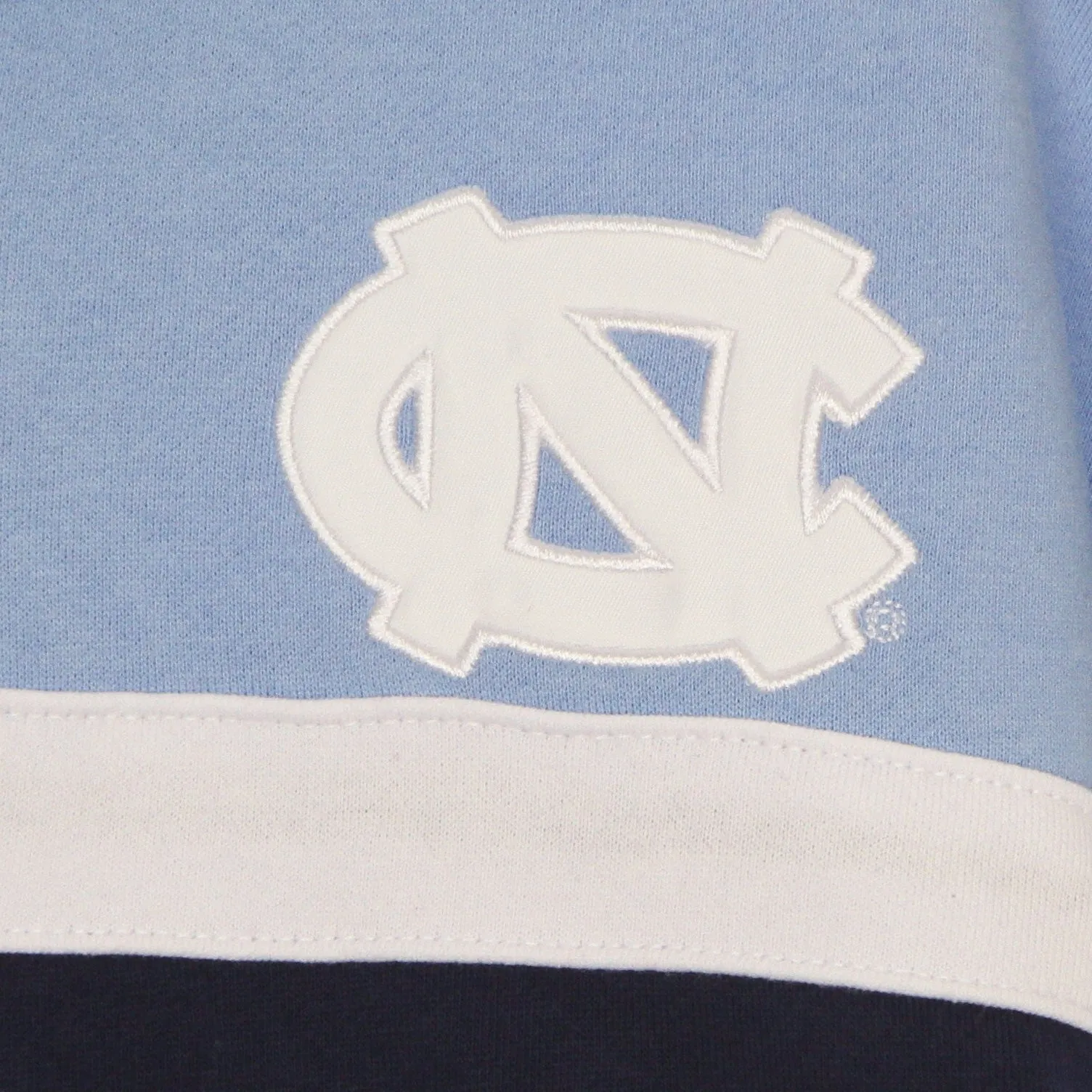 Felpa Cappuccio Uomo Ncaa Head Coach Hoodie Unchee Navy/light Blue