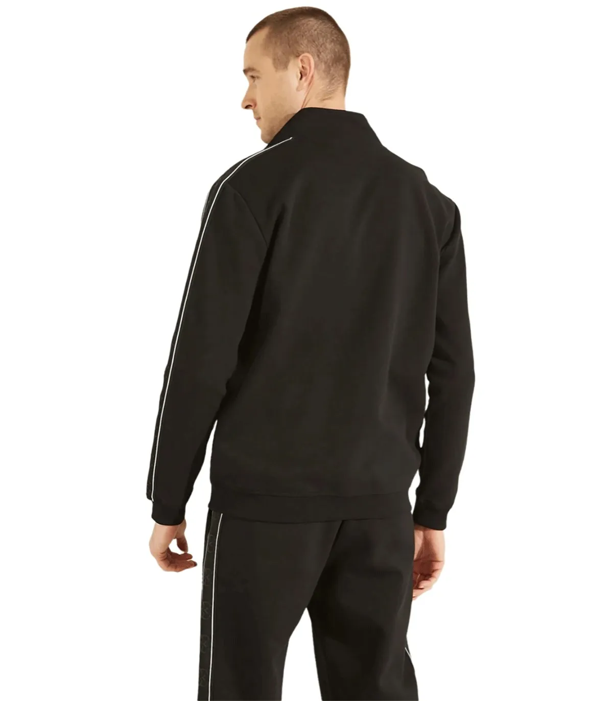 Felpa full zip da uomo Guess Active
