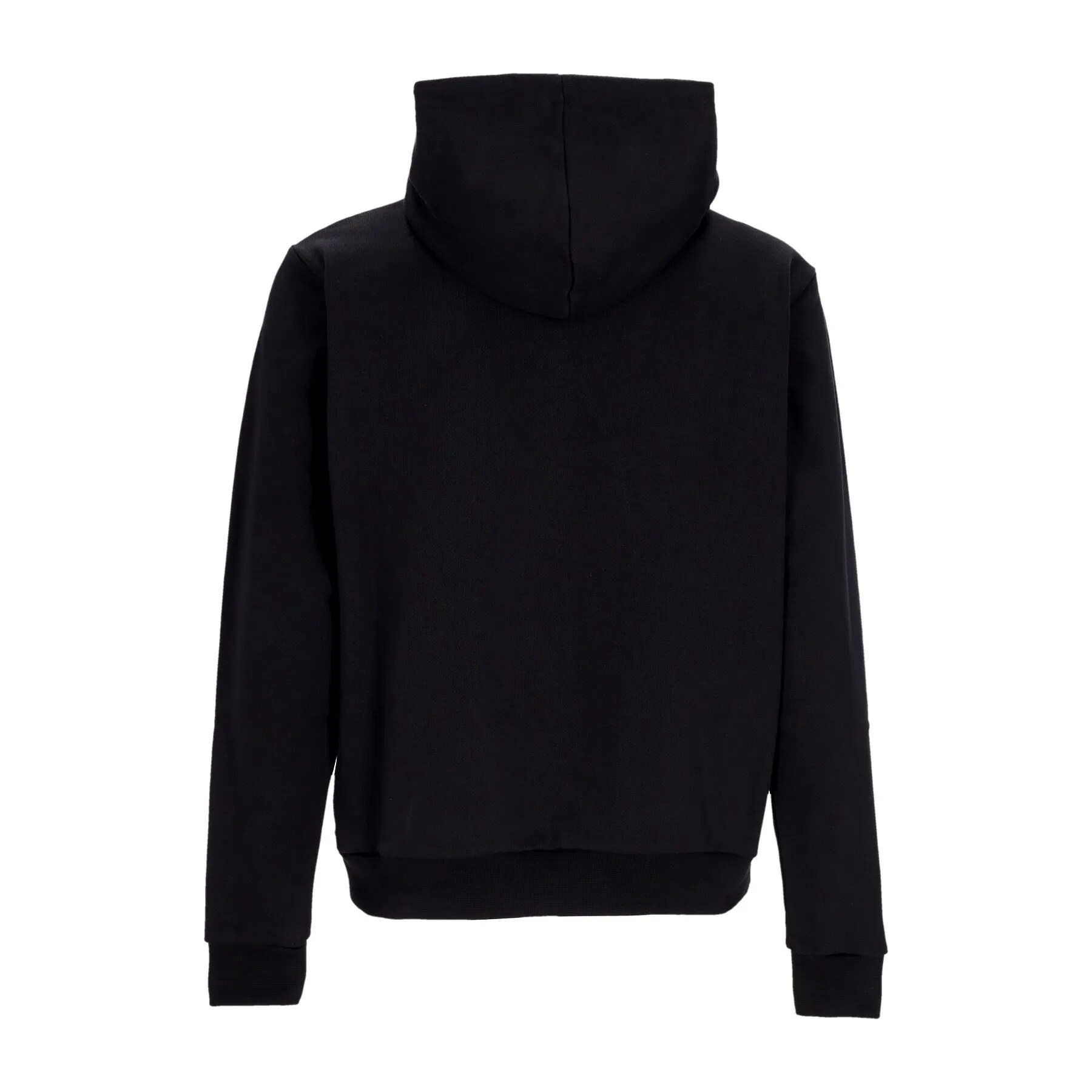 Felpa Leggera Cappuccio Uomo Embroidery Lightning Hoodie Black/grey