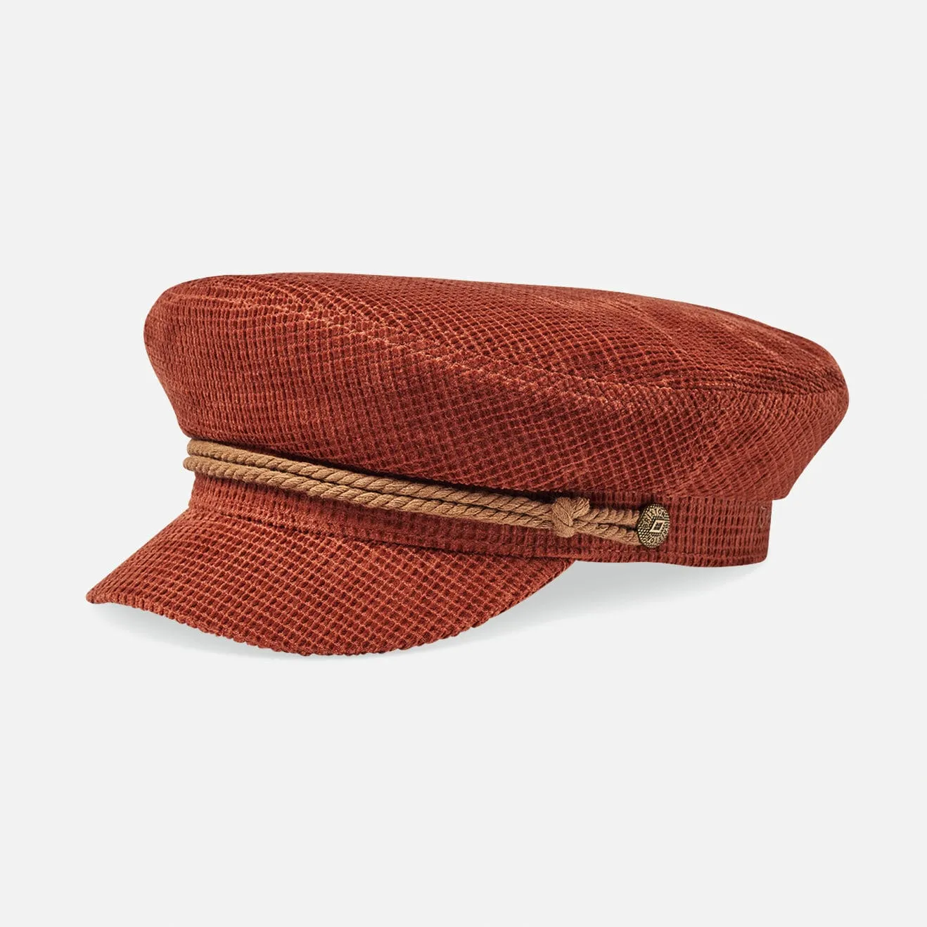 FIDDLER CAP - BURNT HENNA