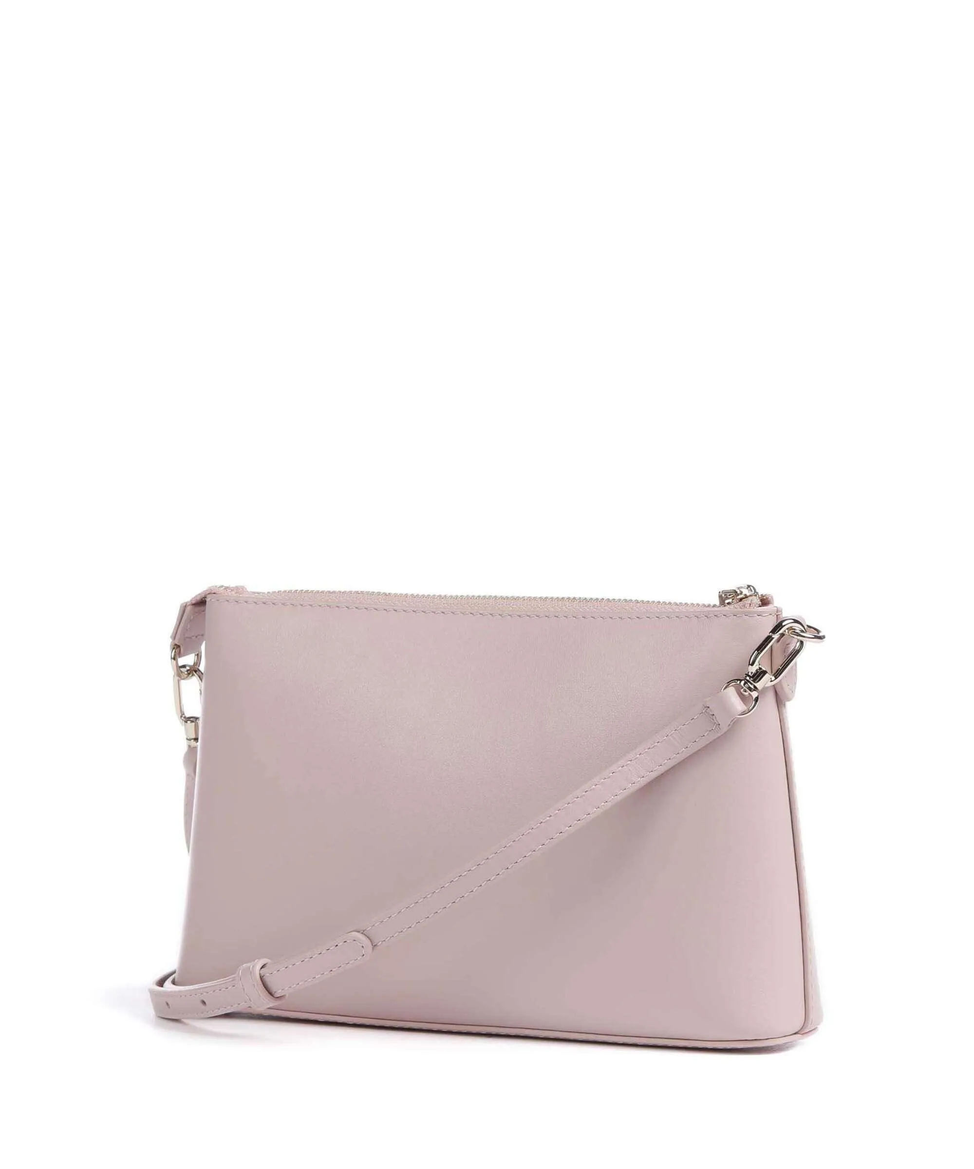  Furla Diamante Mini Borsa a tracolla pelle a grana fine rosa  
