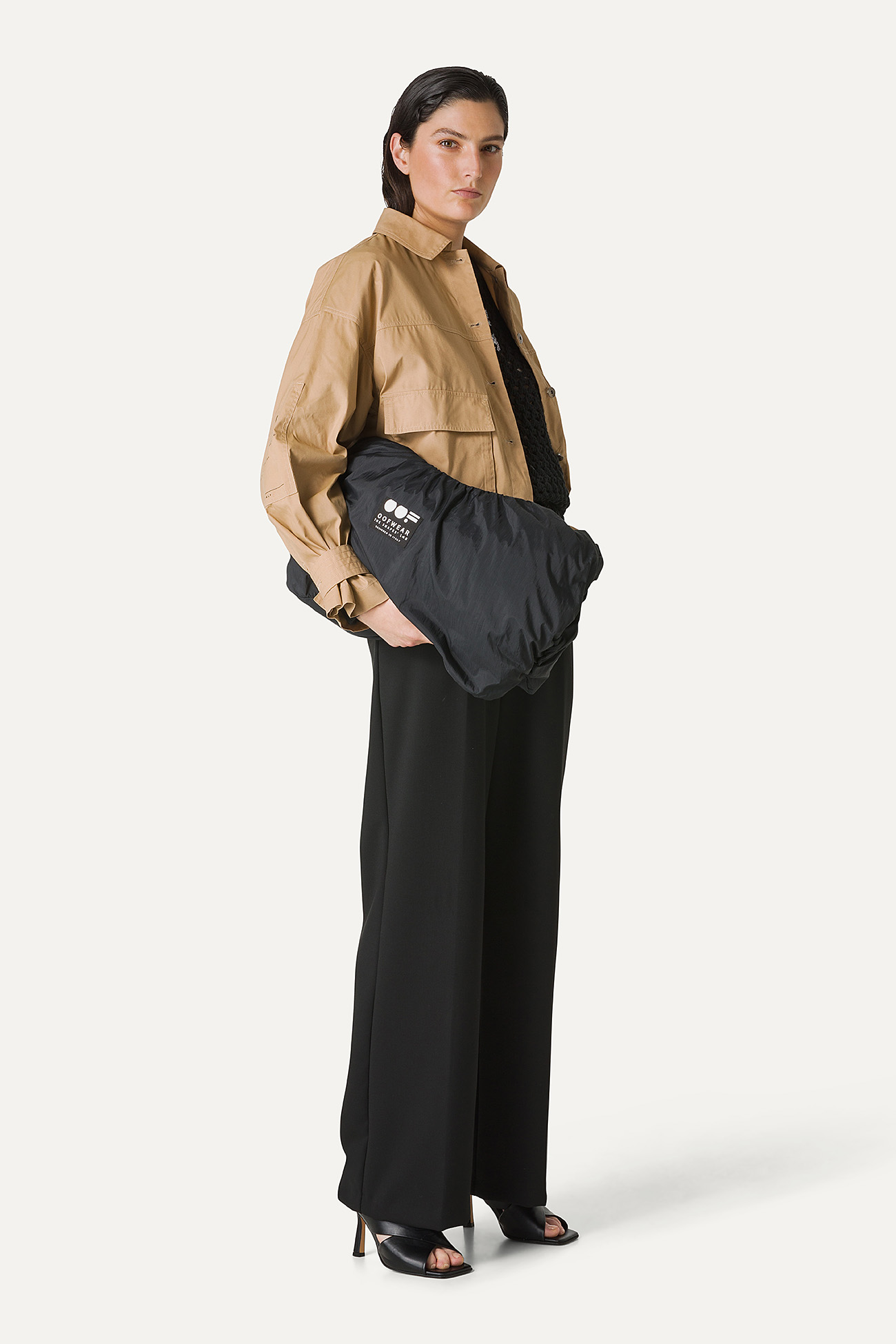 GIACCA CORTA IN GABARDINA DI COTONE LEGGERO 9205 - NATURALE