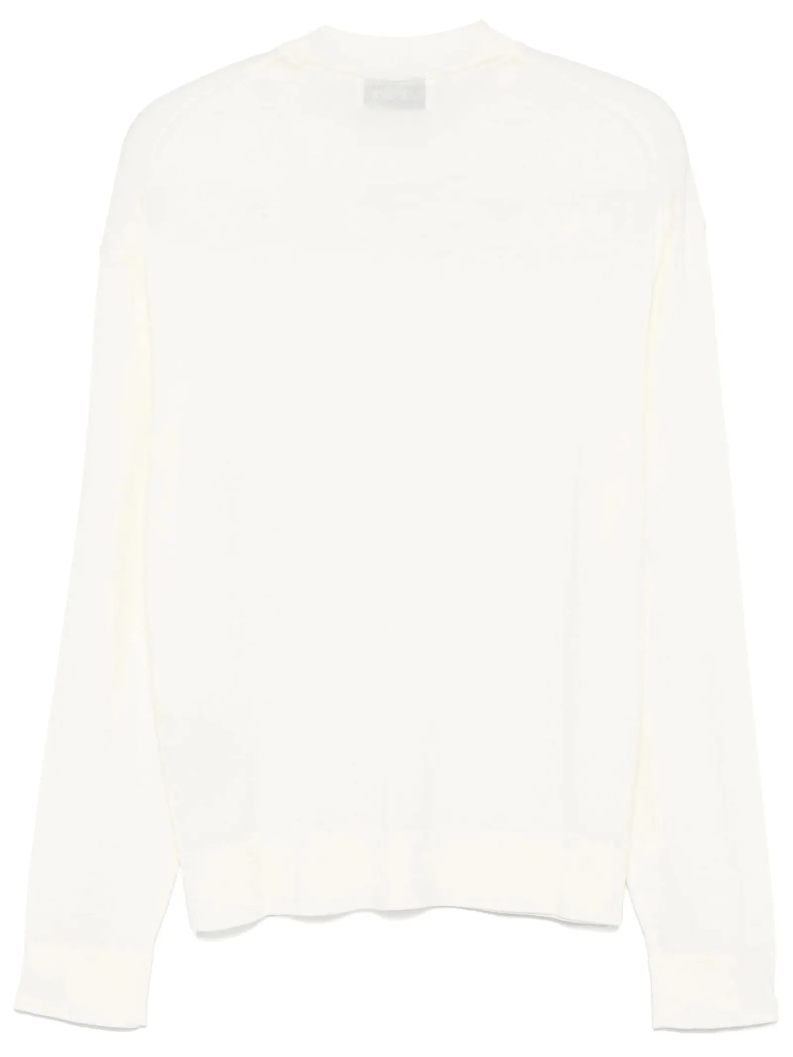 LANEUS Abbigliamento,Maglieria Maglione in misto lana vergine bianco latte 
