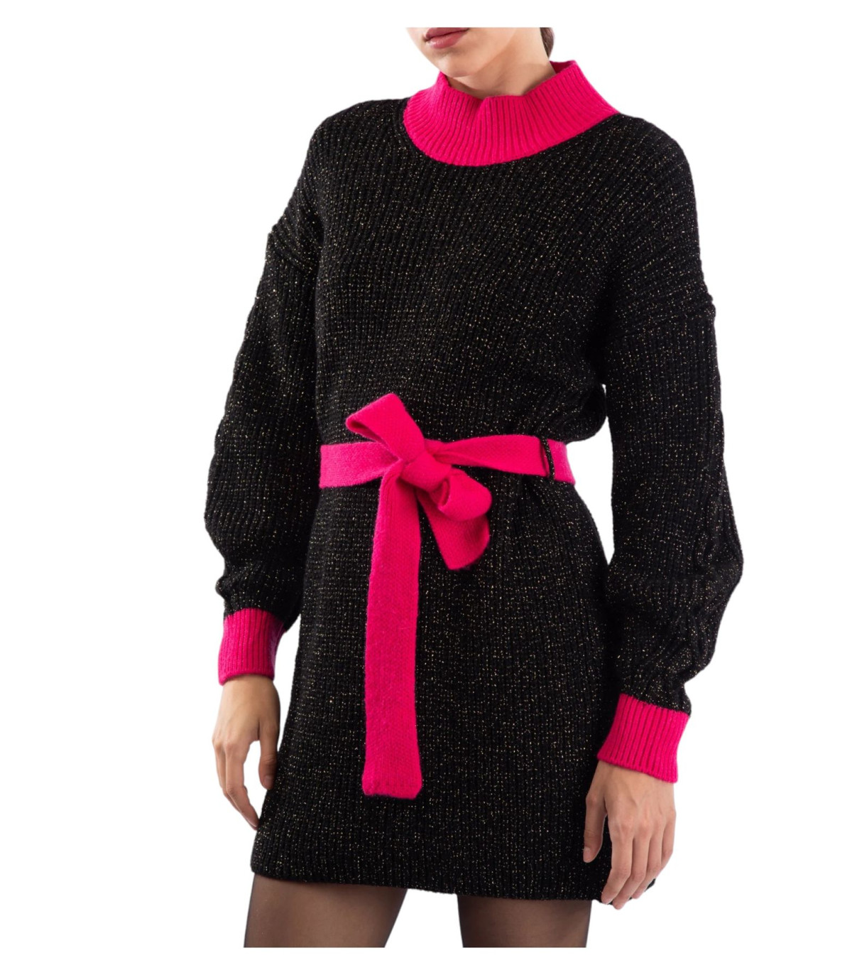 Le Volière Donna Vestito Corto In Maglia