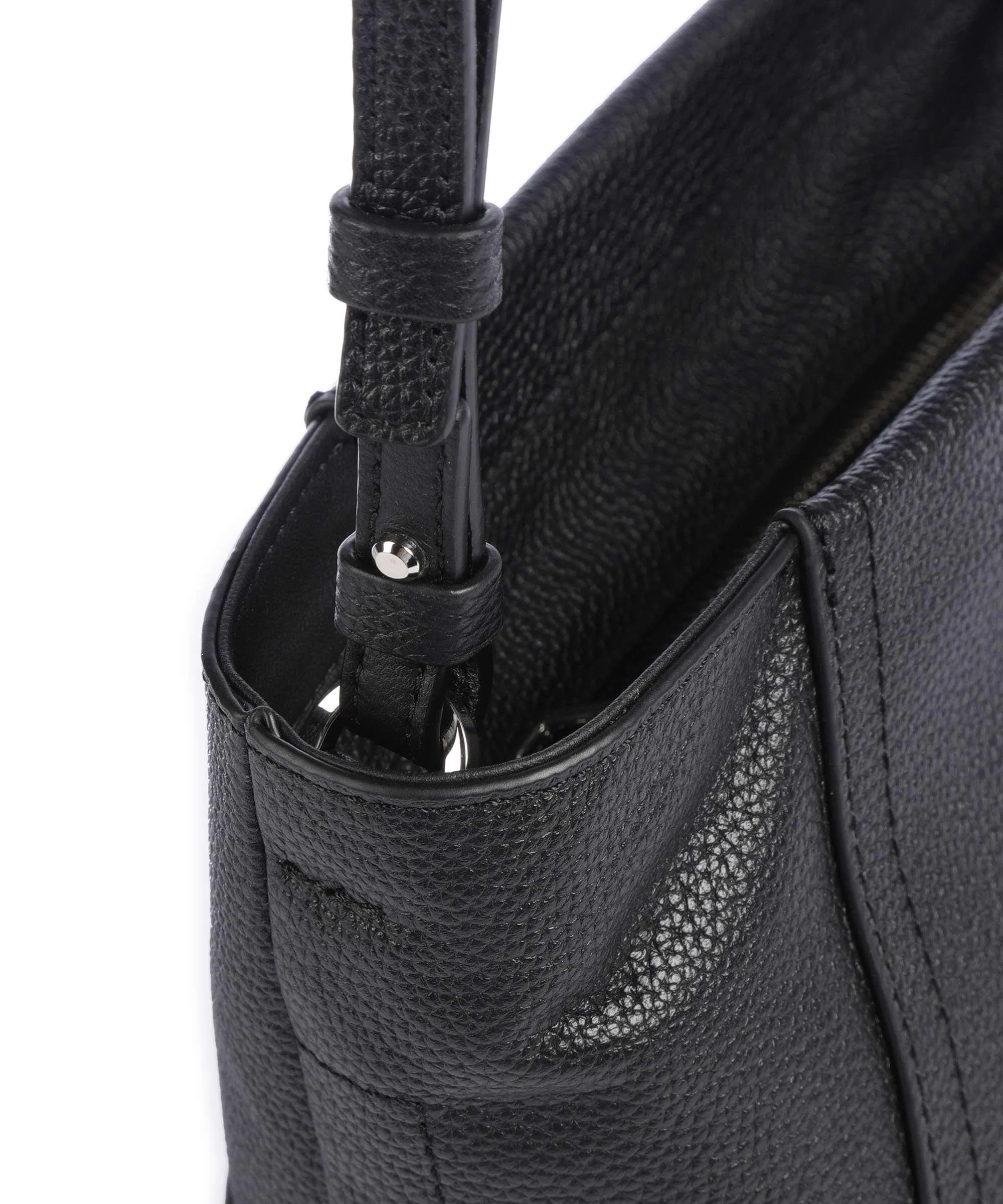  Liebeskind Chudy Small Pebble S Borsa a tracolla pelle di vacchetta grana nero  