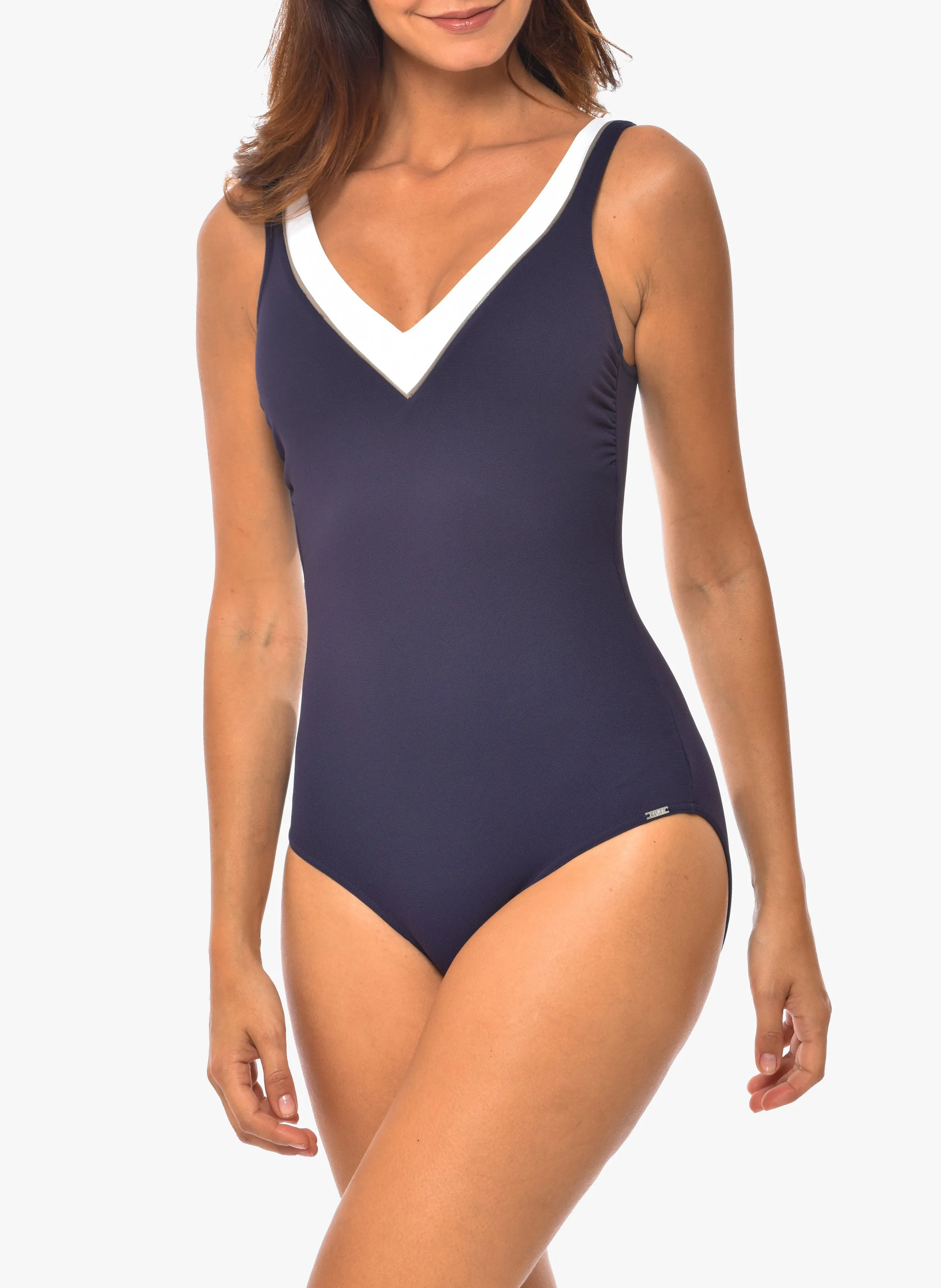  LIVIA   TAMARINDO - Costume intero bicolore | Blu