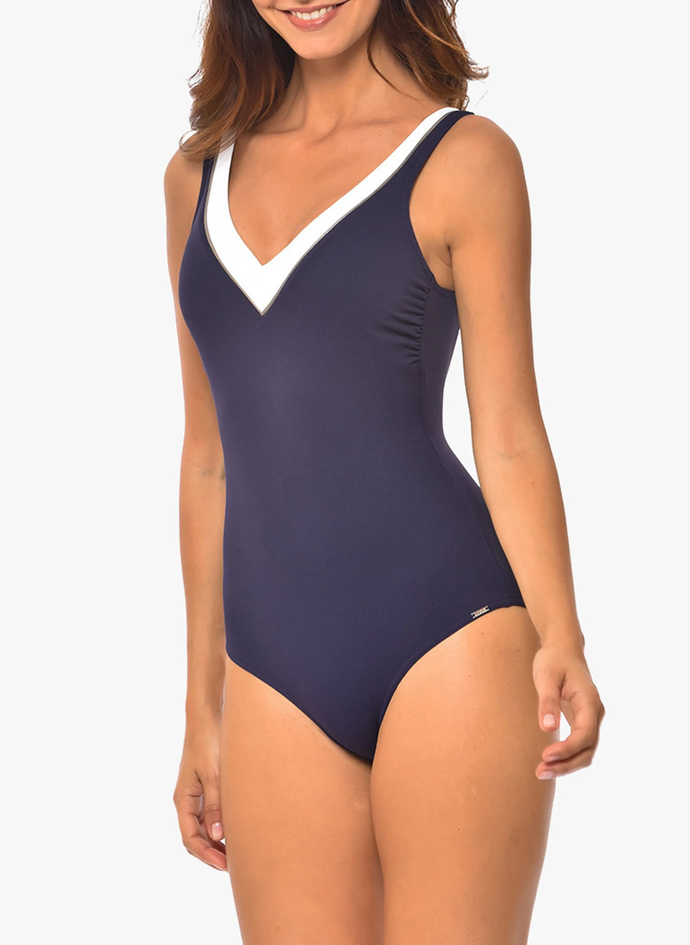  LIVIA   TAMARINDO - Costume intero bicolore | Blu