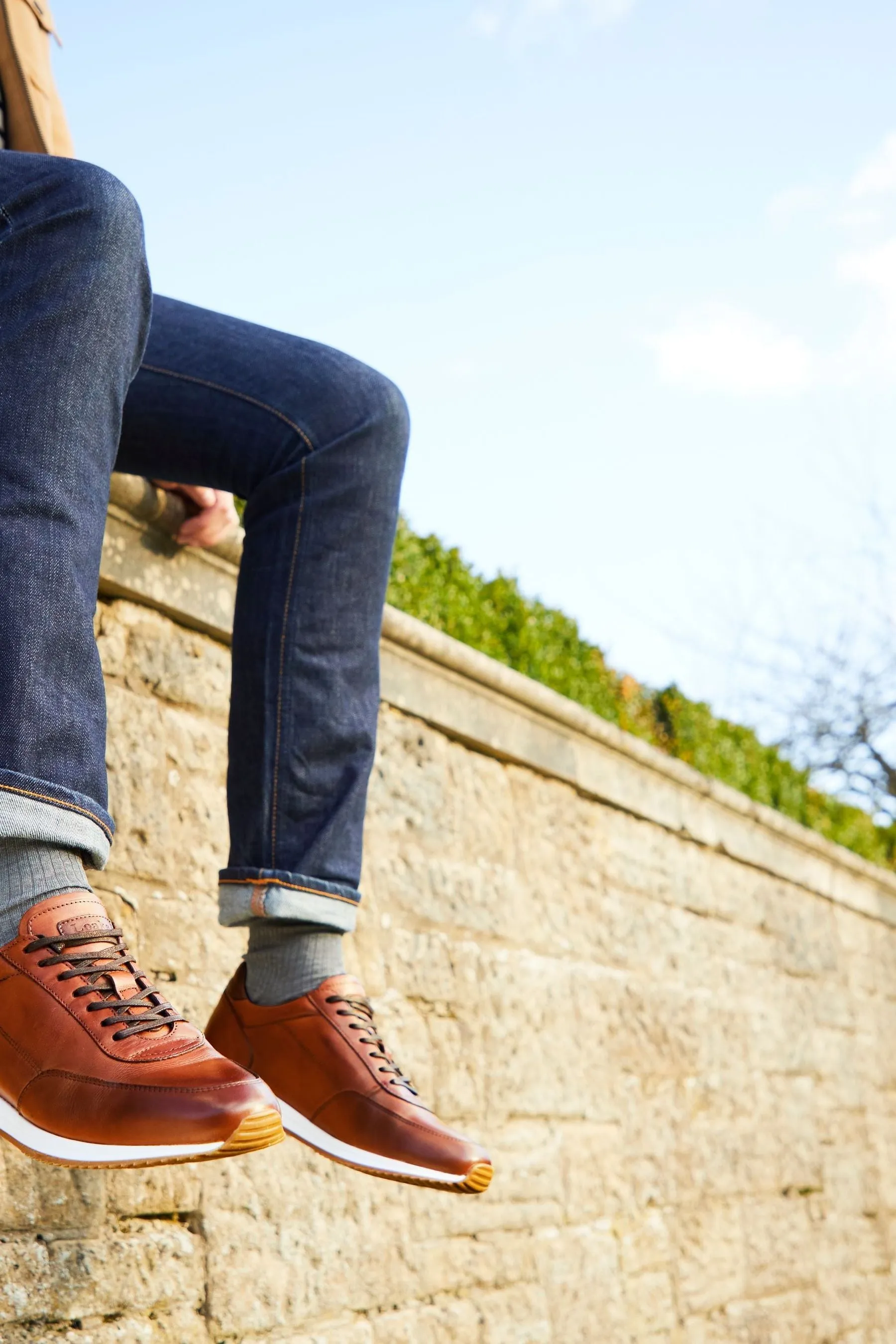 Loake Bannister - Scarpe da ginnastica in pelle    