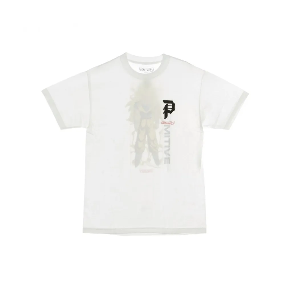 MAGLIETTA GOKU GLOW TEE X DRAGONBALLZ WHITE
