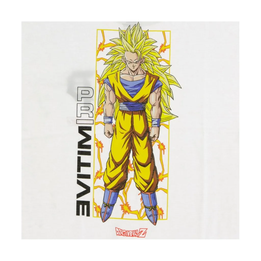 MAGLIETTA GOKU GLOW TEE X DRAGONBALLZ WHITE