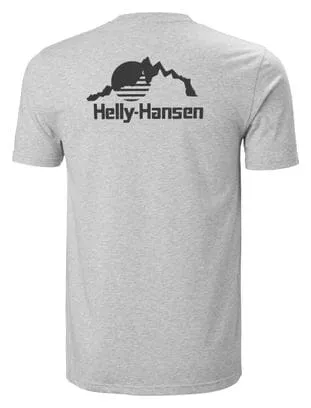 Maglietta Helly Hansen Nord Graphic Grey