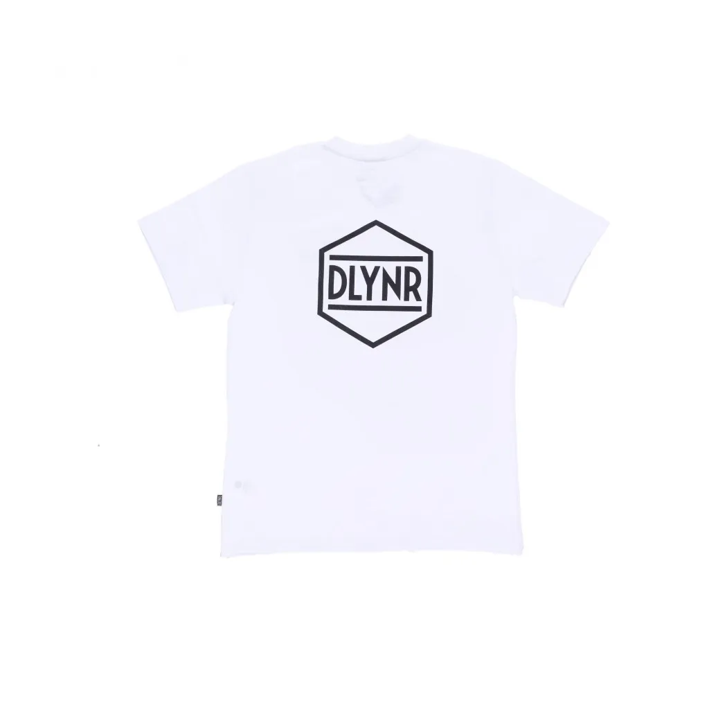 maglietta uomo logo back tee WHITE