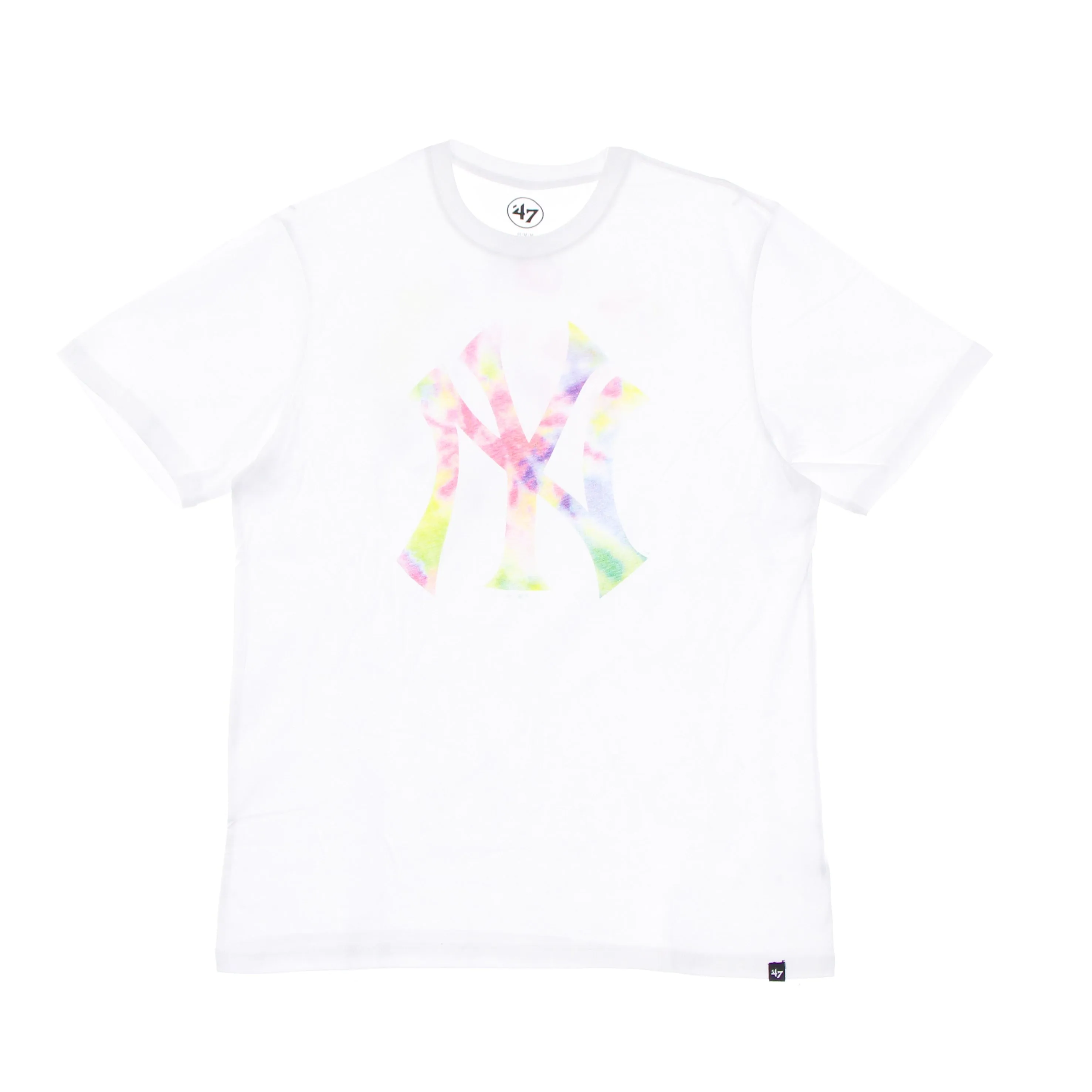 Maglietta Uomo Mlb Tie Dye Print Baker Echo Tee Neyyan White Wash