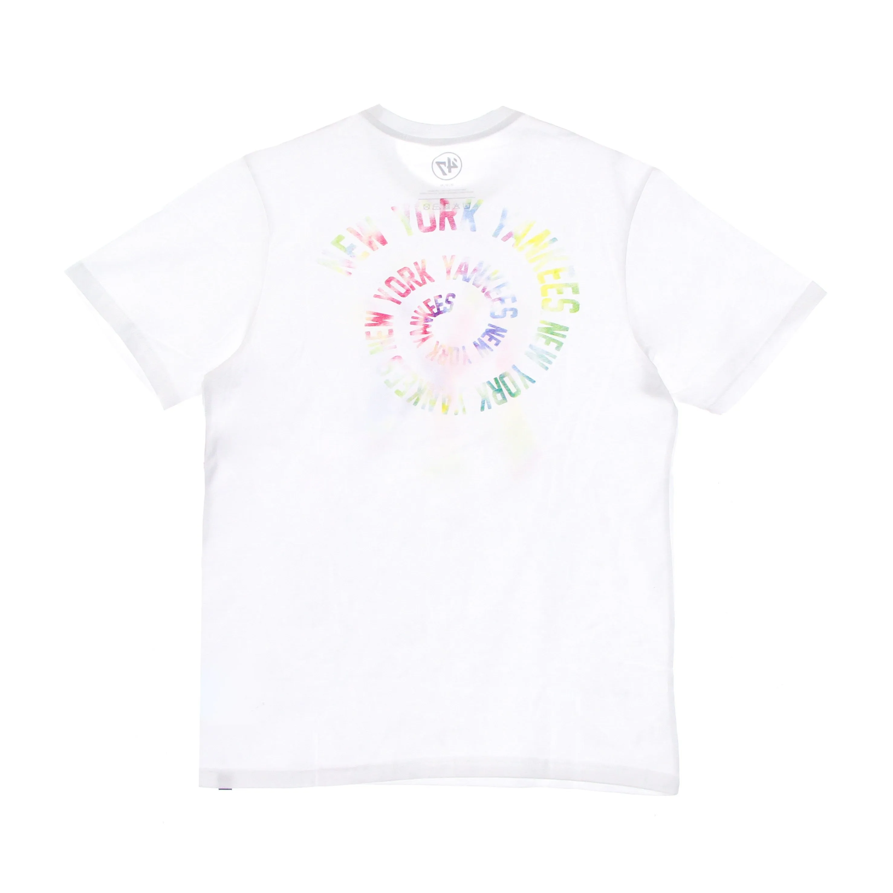 Maglietta Uomo Mlb Tie Dye Print Baker Echo Tee Neyyan White Wash