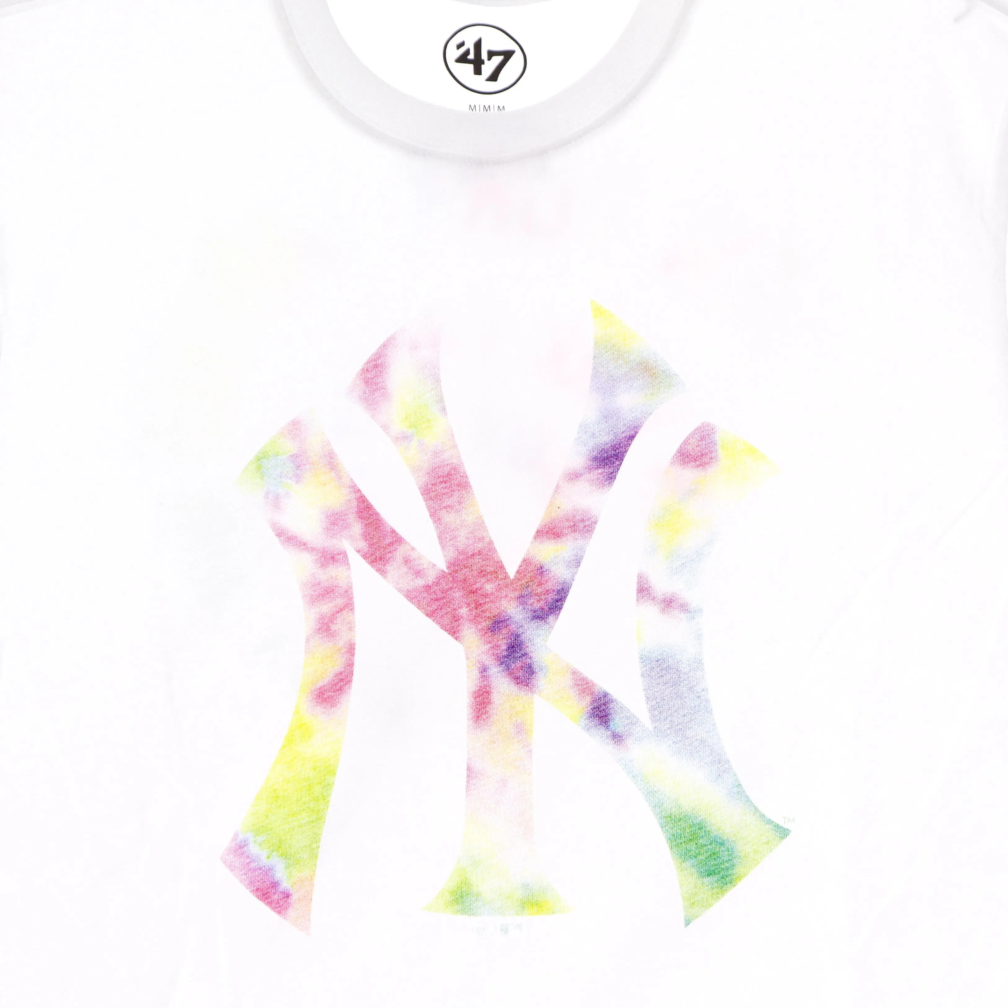 Maglietta Uomo Mlb Tie Dye Print Baker Echo Tee Neyyan White Wash