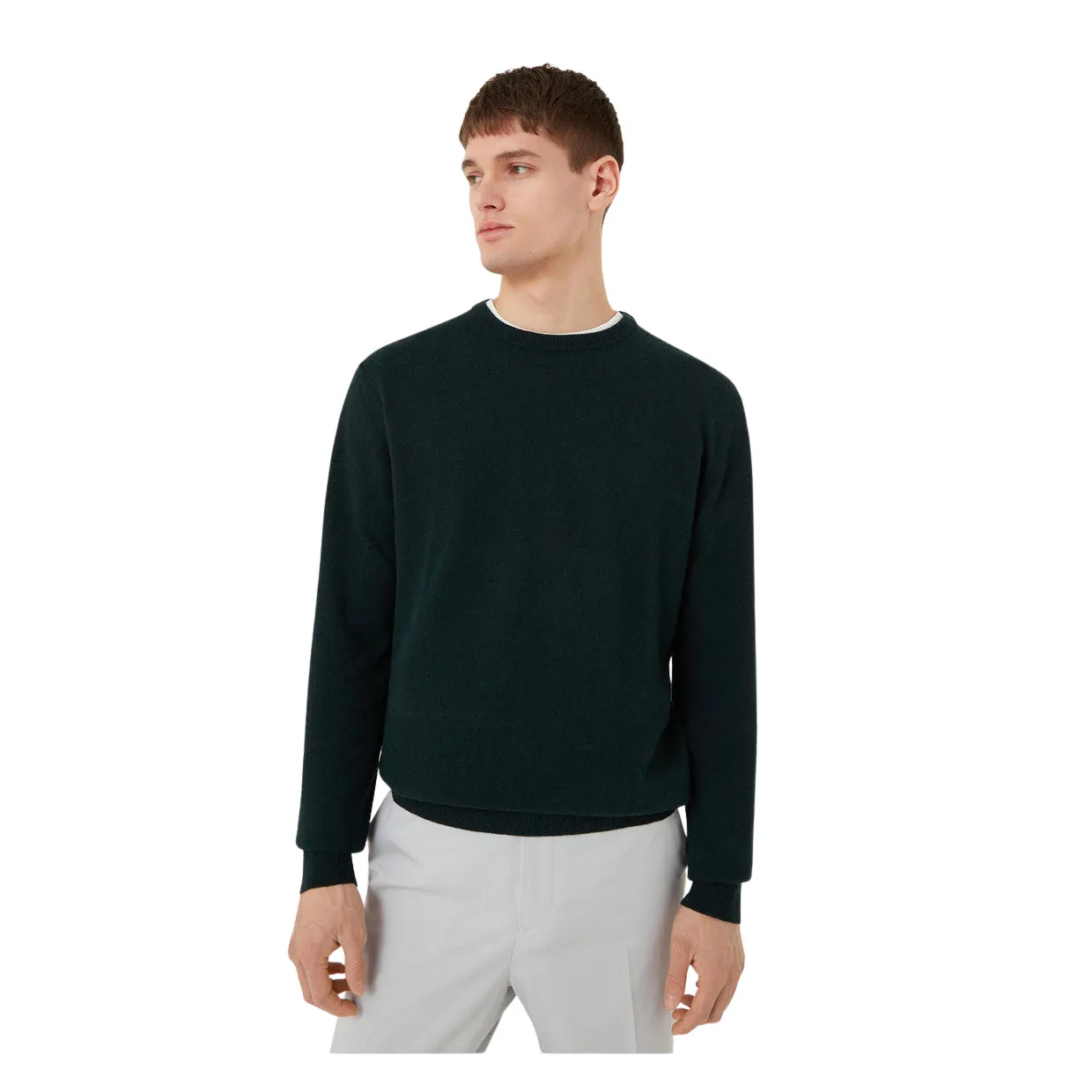 Maglione Colmar Girocollo Lana / Cachemire Verde