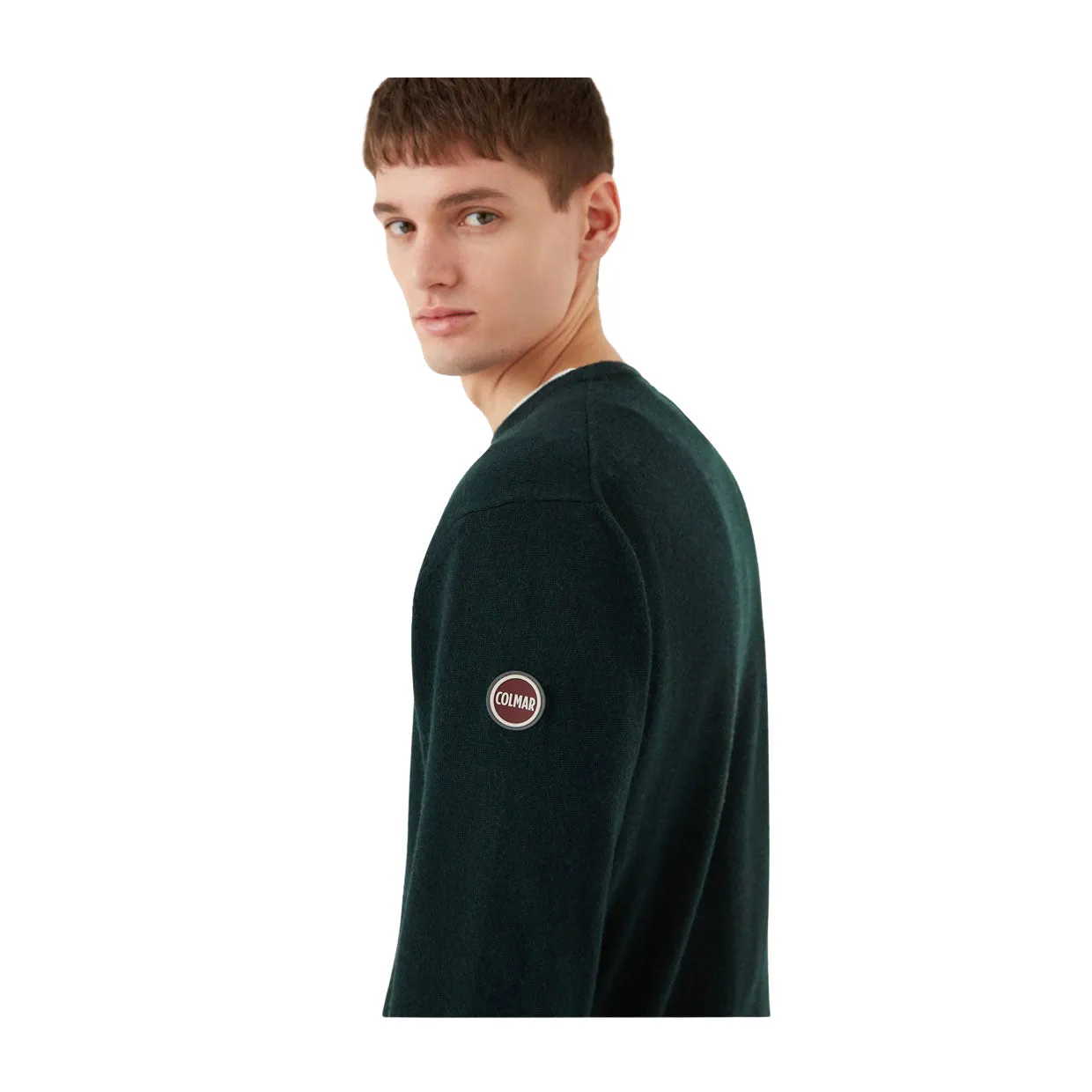 Maglione Colmar Girocollo Lana / Cachemire Verde